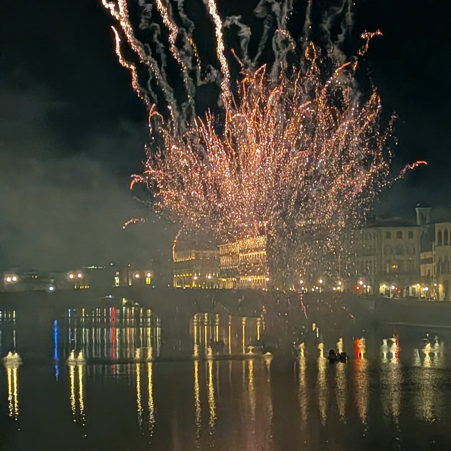 When Florence gives you a surprise at the end of Easter Sunday (according to the Julian calendar)!