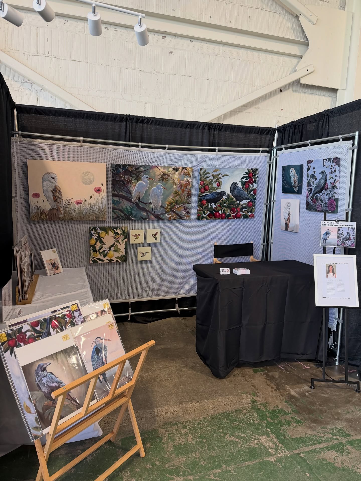 Setting up for The Best of the Northwest Spring show this weekend! I was named one of the two Emerging Artists alongside @ericascrittercornerceramics (who makes beautiful “critter” ceramics 💗). We spent a long day getting ready for the show which runs April 11th - 12th, 10am-5pm at Magnuson Park Hangar 30 in Seattle. Come enjoy a weekend of art!