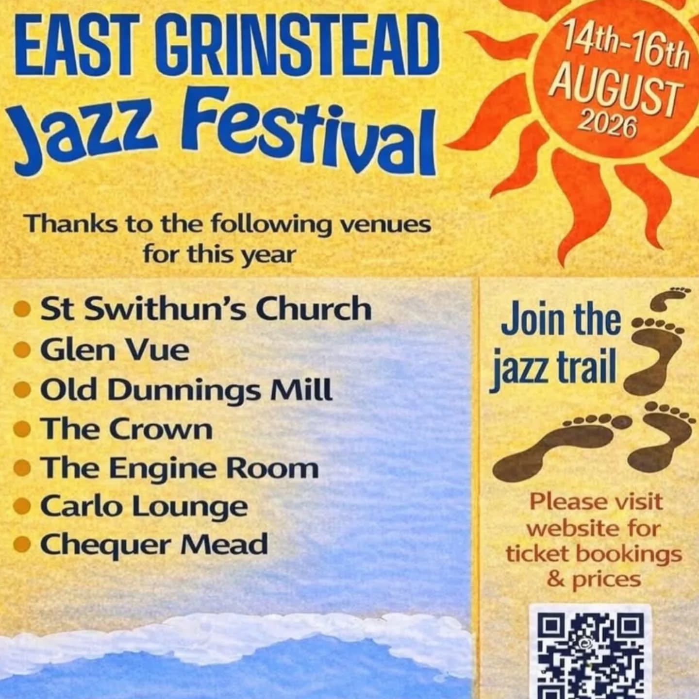 We are delighted to join for the third year running
Here on 15th August . 1pm to 3pm. All ages welcome outside on the stage in the garden .
No need to book arrive early and have a bite to eat.