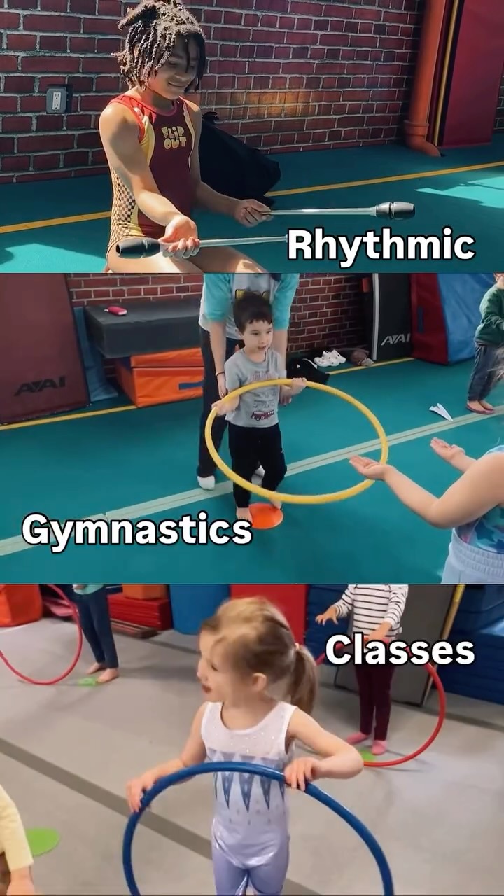 Rhythmic gymnastics on Saturdays: Exposure to all 5 apparatus, new skills each week, coordination and flexibility training ✨ For ALL skill levels ‼️
•
#flipoutproductions #rhythmicgynnastics #phillygyms #capcut #gymnastics