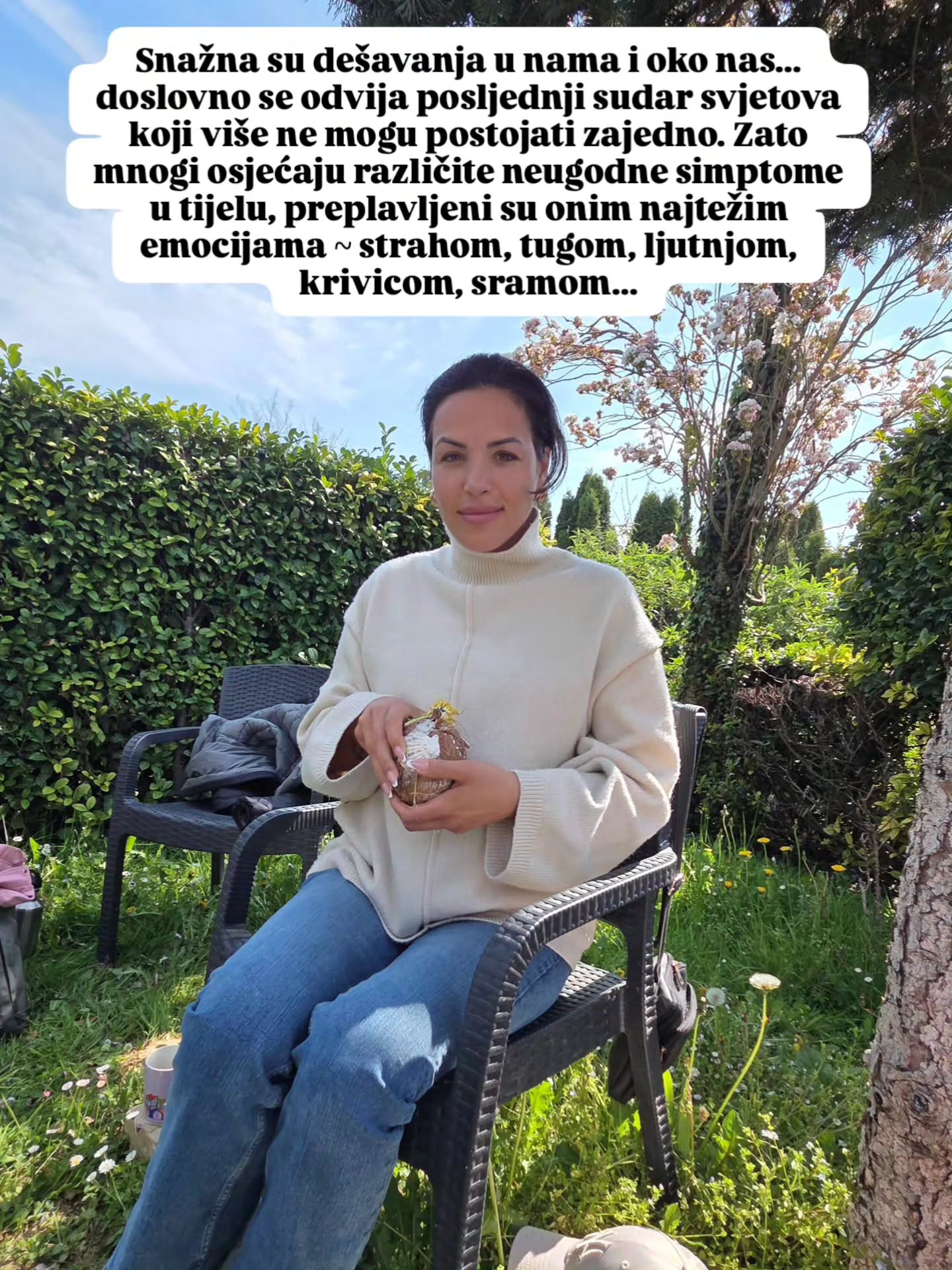 You got it, Girl 😍❤️
Dokle god nepokolebljivo nastavljaš izabirati biti jedno sa svojom vizijom 🙌🏽
Muah 💋