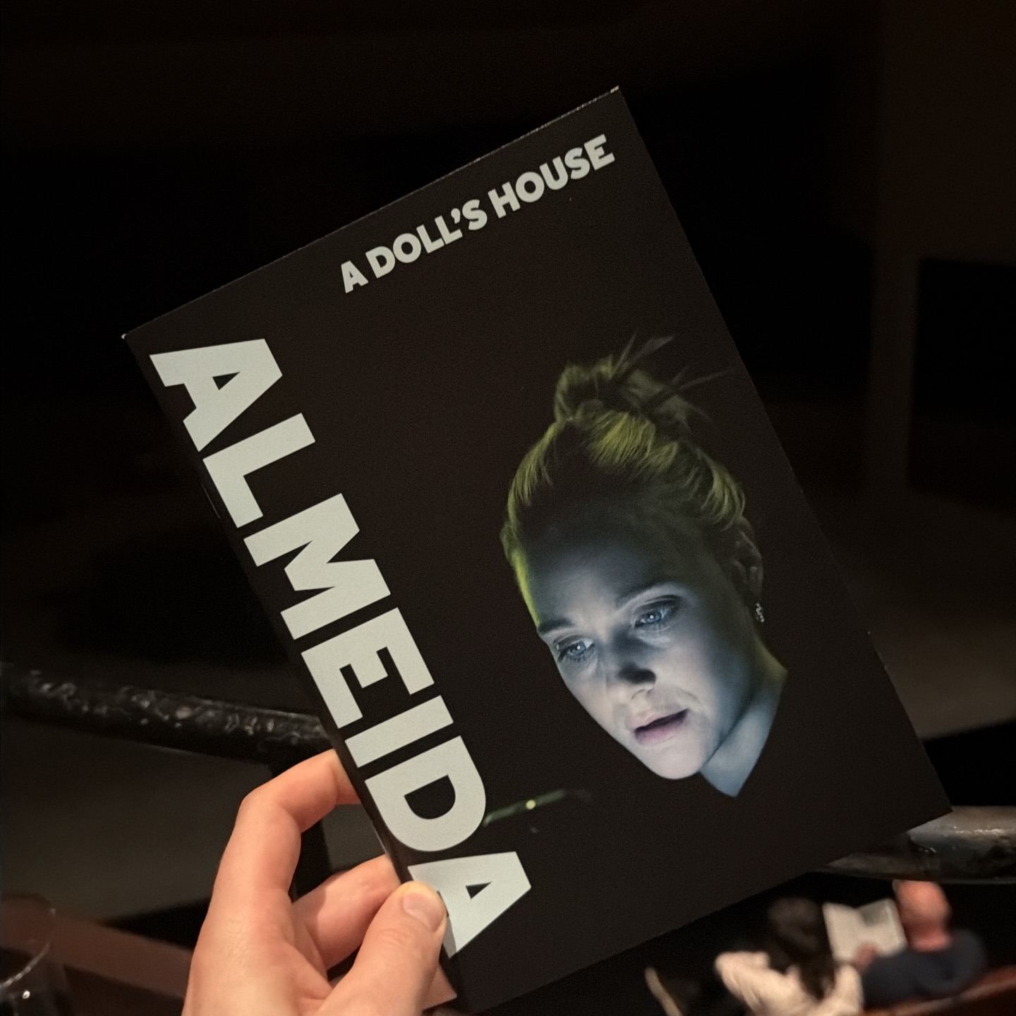 Tonight’s performance is A Dolls House @almeida_theatre time for an Ibsen classic