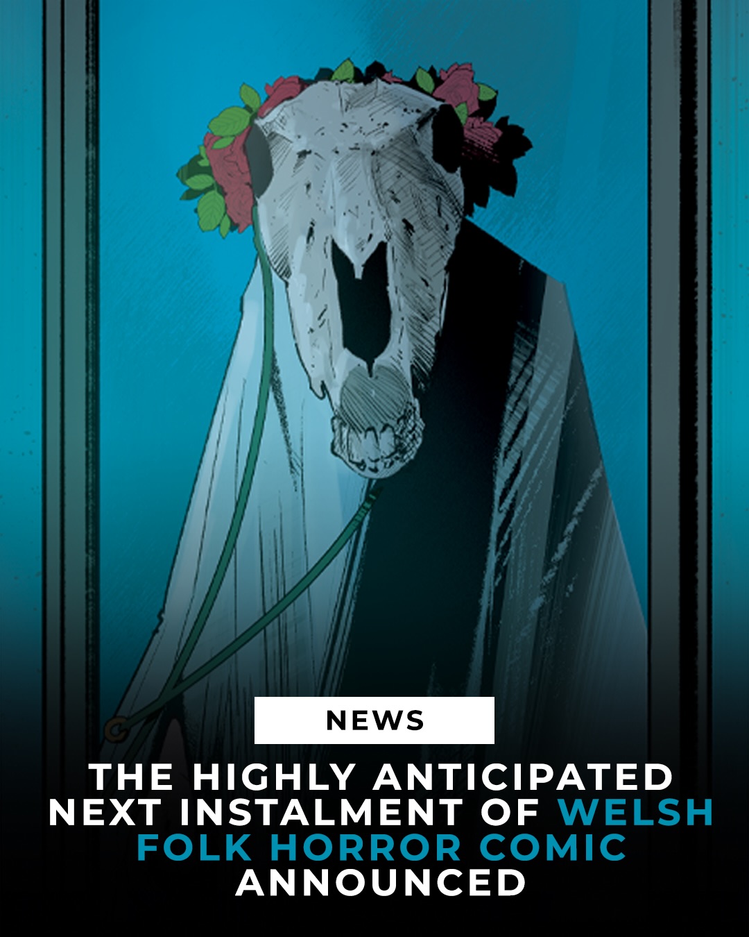 The highly anticipated next instalment of welsh folk horror comic announced featuring Mari Lwyd. Limited copies available in Welsh.
(CA) Carlos Barocelli
(W) Joseph Oliveira
(A) Enio Christines
(C) Karla Aguilar
The Dark Chronicles of Cymru #3 | Launching only on Kickstarter April 28th. Set a reminder now | Link in bio