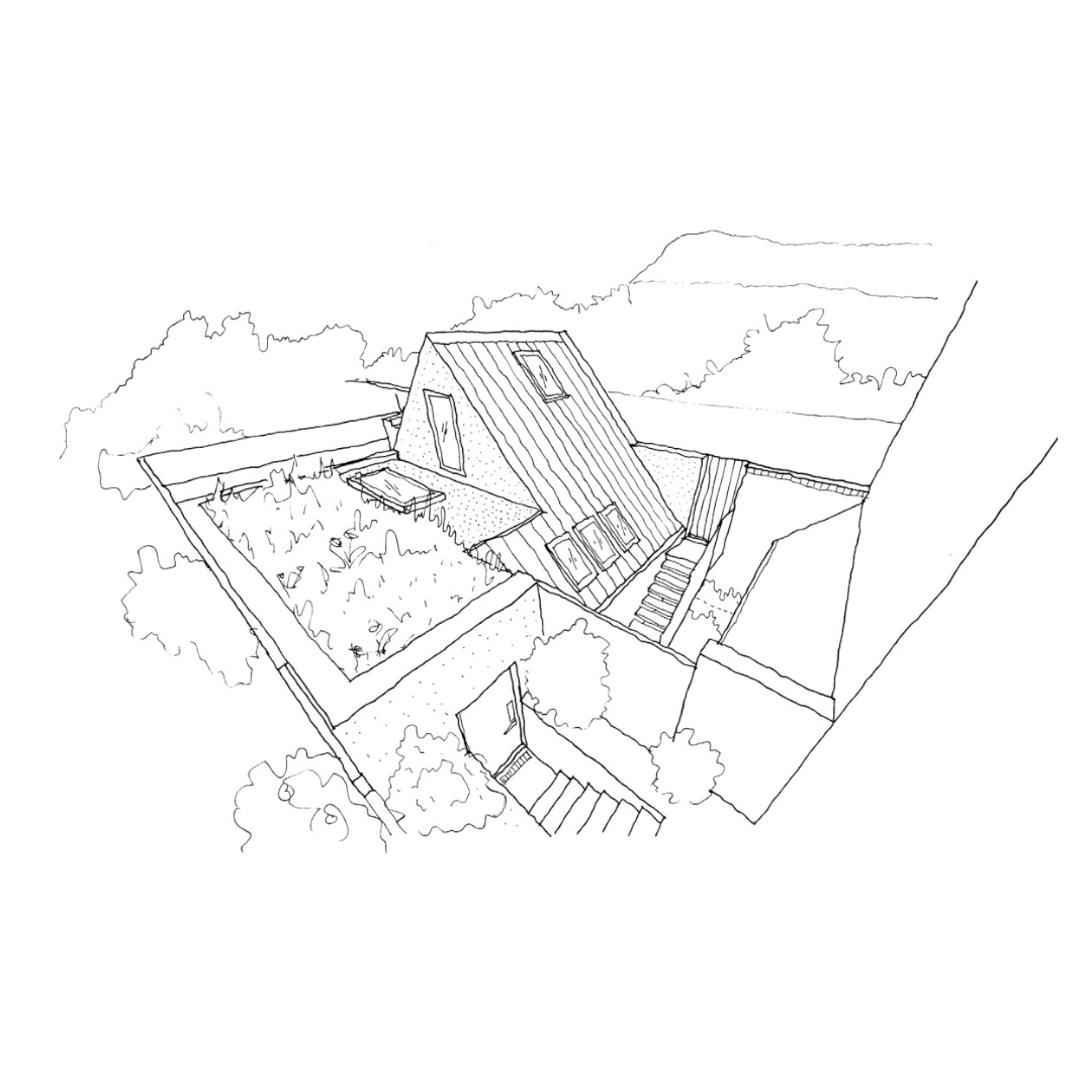 : A new-build proposal in Dalston - in this option we explore the 1-floor-1-bedroom-2-person arrangement. We are balancing the requirement of bike parking/storage with the desire to remove cars from London roads by proposing a bike-friendly development in the unused parking area of this existing home. We proposed unique roof geometry to be sensitive to the existing lightwell next-door and created interesting interior geometry to create a desirable living space. Careful consideration was taken to create a playful streetside elevation.
The UK national requirements for minimum housing internal areas was updated recently and the requirement no longer allows for nifty smaller homes. We understand how these rules stop smaller homes being built but from a design perspective its a little sad to know that there's no longer room for clever design to create efficient micro-homes and so on.
Stay tuned for more posts as this design develops.
If you have a plot or wish to rethink your existing home, drop us a message, we'd love to have a chat.
:
:
#GledhillArchitectureStudio
#ArchitectsUK
#Architects
#Architecture
#DesignConcept
#Design
#Brightonarchitect
#Brighton
#Clapton
#Hackney
#Tottenham
#Sevensisters
#HomeTransformation
#GrandDesigns
#landscape
#gardendesign
#londongarden
#urbangarden
#LondonArchitect
#Crittal
#VictorianTerrace
#ModernHouse
#HomeRenovation
#Extension
#Worthing
#worthingarchitect
#Cotwolds
#Sohohouse
#Sohofarmhouse