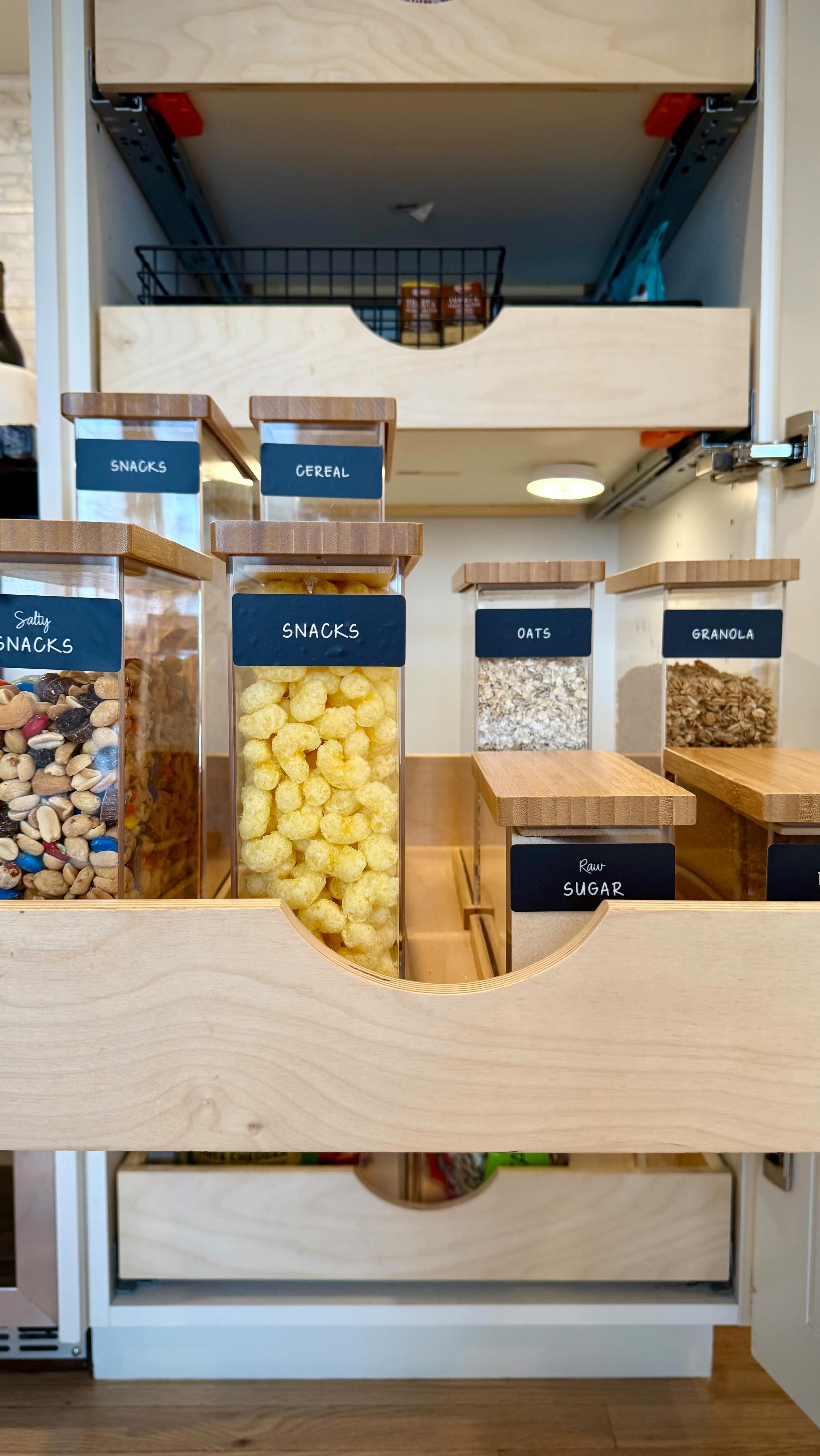 because the best kitchens are built on custom systems✨ Which one of your drawers needs some love from TSS? #kitchenhacks #kitchenorganization #homeorganization #professionalorganizer