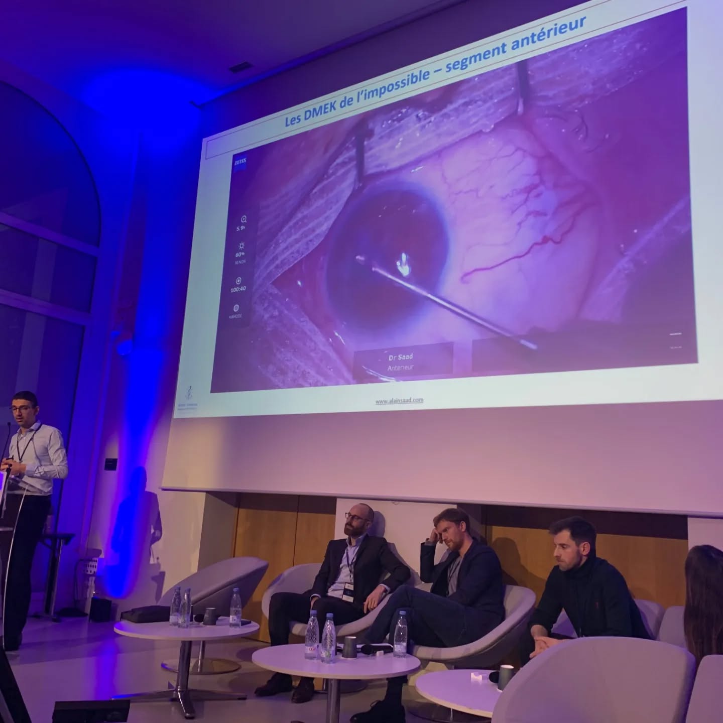 Merci à l'équipe de Burdi Gallien pour l'invitation à présenter sur les greffes de cornée: sujet imposé: "Les Dmek de l'impossible".
Et bravo pour le très beau congrès, une série de vidéos très didactiques et une intervention remarquée et remarquable de Charles Pépin sur les vertus de l'échec. @stanwawrinka85 @pepcharles
Ever tried. Ever failed. No matter. Try again. Fail again. Fail better.