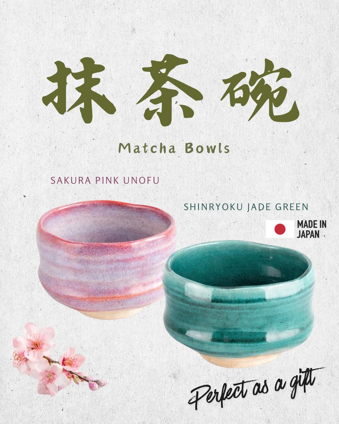 Sakura 🌸 or Shinryoku 🌿
Soft and romantic, or calm and grounding —
your matcha ritual, your choice.
Both handcrafted in Japan using traditional Mino ware.
Now offering worldwide shipping! 🌍
📍This product is consigned at 111 Water Lane,Leeds📍
🛒Shop 👉🏻 www.sheepmaimai.co.uk (linked in bio)
#matcha #matchabowl #japanstyle #minoware #sukileeds
