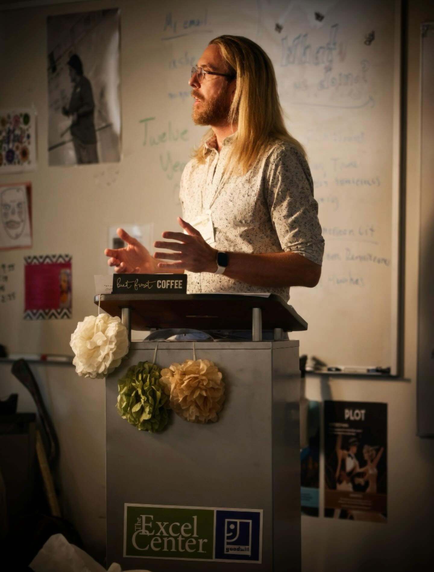 Today meant a lot.
I had the honor of being invited to speak at The Excel Center’s wellness conference—sharing my story, my work, and guiding a heart meditation that brought the room into a real moment of stillness and connection.
You could feel the shift… the openness… the presence.
The response was immediate, and I’m incredibly grateful to have been part of something that created space for people to pause, reflect, and reconnect with themselves.
This is exactly why I created the RestSMART program with People’s Community Action Corporation—to offer simple, accessible tools that support real healing in real life.
Grateful for the opportunity, the energy in the room, and the reminder that this work truly matters.
#WellnessInAction #MindfulnessMatters #RestSMART #CommunityHealing #TheRoccoPink