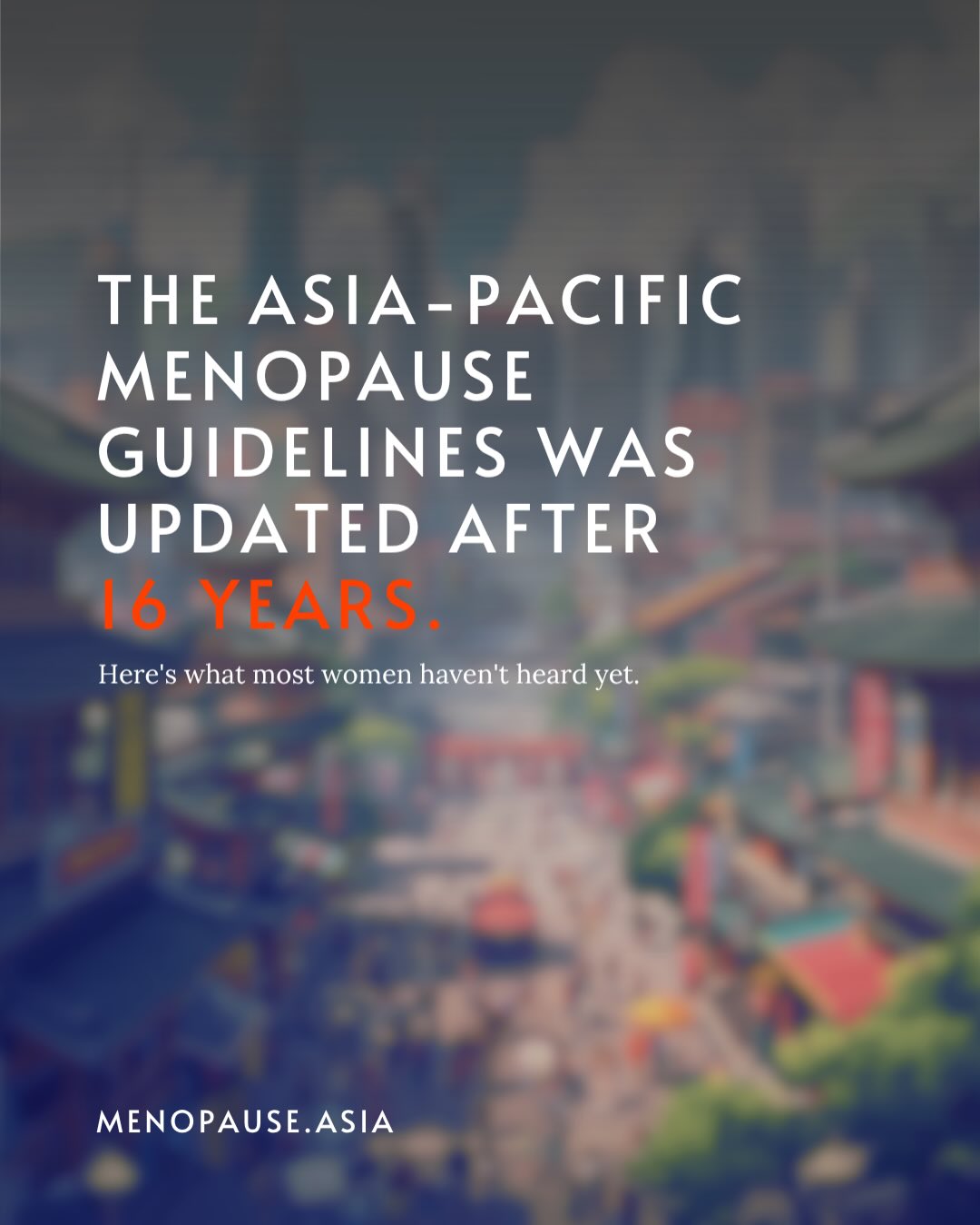 You’ve been told your joint pain is just ageing.
You’ve been told to wait until your symptoms get unmanageable.
You’ve been told to stop hormone therapy after 5 years.
Recently, the Asia-Pacific Menopause Federation updated its consensus for the first time in 16 years. It said something different on all three.
Comment “𝗝𝗢𝗜𝗡” for more inside tips on midlife health.
————————
We’re 𝗠𝗲𝗻𝗼𝗽𝗮𝘂𝘀𝗲 𝗔𝘀𝗶𝗮 -connecting you to licensed physicians for personalised menopause care, and supporting you with education and community.
💬 We believe no woman should have to navigate this alone.
#MenopauseAsia #Perimenopause #HormoneHealth #MidlifeHealth #MenopauseSymptoms
Educational content only. Not medical advice.