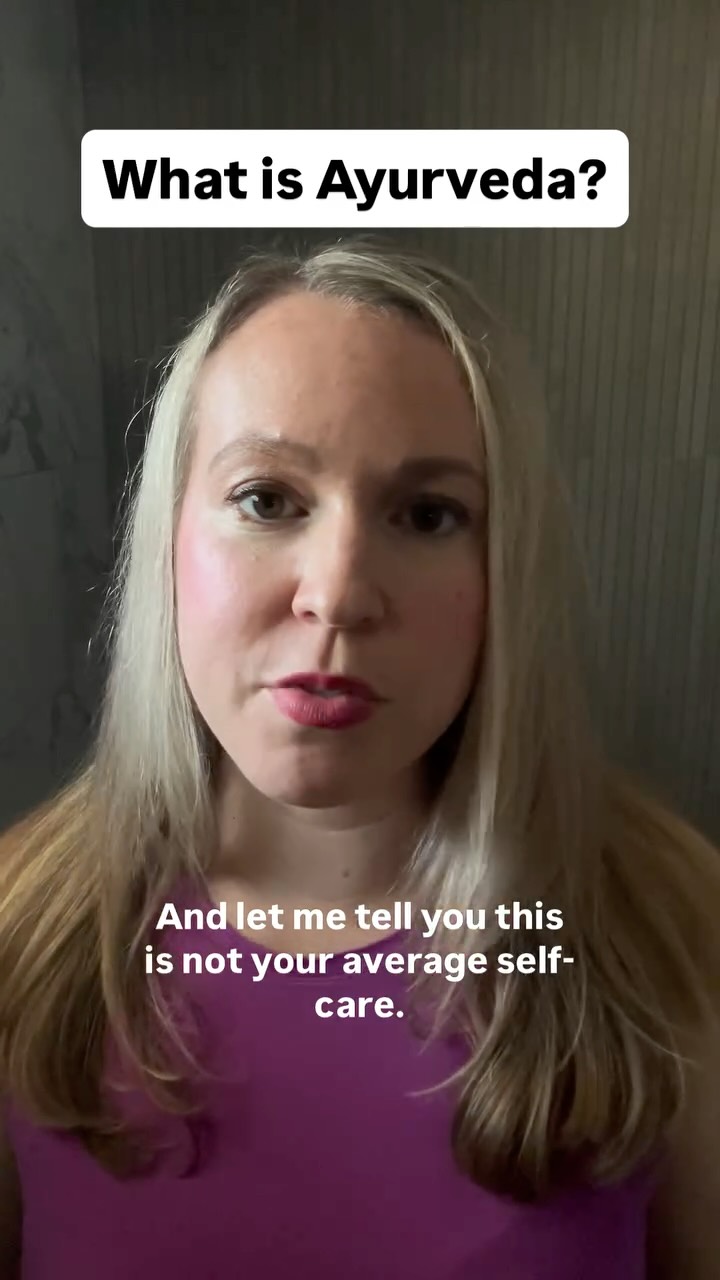 Discover the ancient science of life that helps you understand your body, mind and energy. 🌿
Ayurveda is about learning and knowing your rhythms, supporting your mind and body, and feeling your best every day.
✨ Get self-care tips, ideas and insights delivered straight to your inbox with my Nourish Note newsletter. Sign up with link in bio. 🌸
#AyurvedaLifestyle #AyurvedaWisdom #AyurvedaForLife #AyurvedaTips #AyurvedaYoga