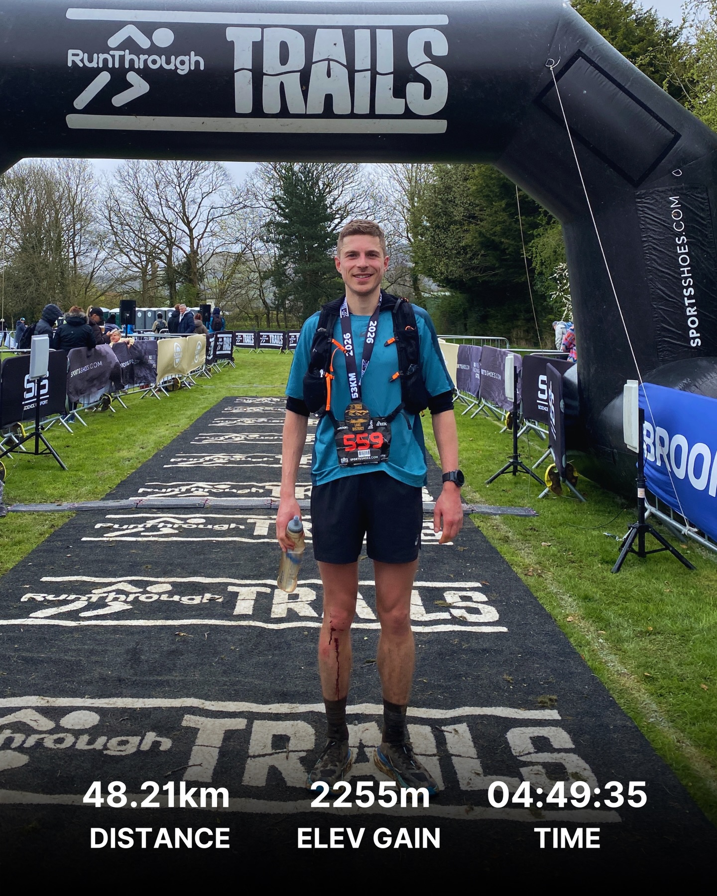 British 50k championships 🇬🇧 28th overall
Race started exactly how I wanted. I felt smooth, controlled and was moving well. Settled into a good group for the first 16km until we hit the first climb 👌🏻
First climb came and I felt strong, carried that into the descent… until I absolutely wiped out at 20k 😵💫 Probably the worst fall I’ve had running! I had to stop for a bit, pain was rough and running felt almost impossible at first. I stayed calm, got some food in and just focused on getting moving again.
After a while it eased off and I could run at a decent pace again. I don’t think it massively changed the outcome, but yeah… I could’ve done without that one 😅
The rest of the race was classic ultra: felt great, then terrible, then great again. Fuelling was solid, hydration not much 😬 Still managed to push well towards the end.
Overall, I’m really happy with how it went. I fought all the way to the end despite the setback. Feels like a step up from UTMB, which is a good sign for what’s coming next 🫡
Full race recap coming soon on my blog… but first, pizza 🍕
Thanks @runthroughtrails for the event!