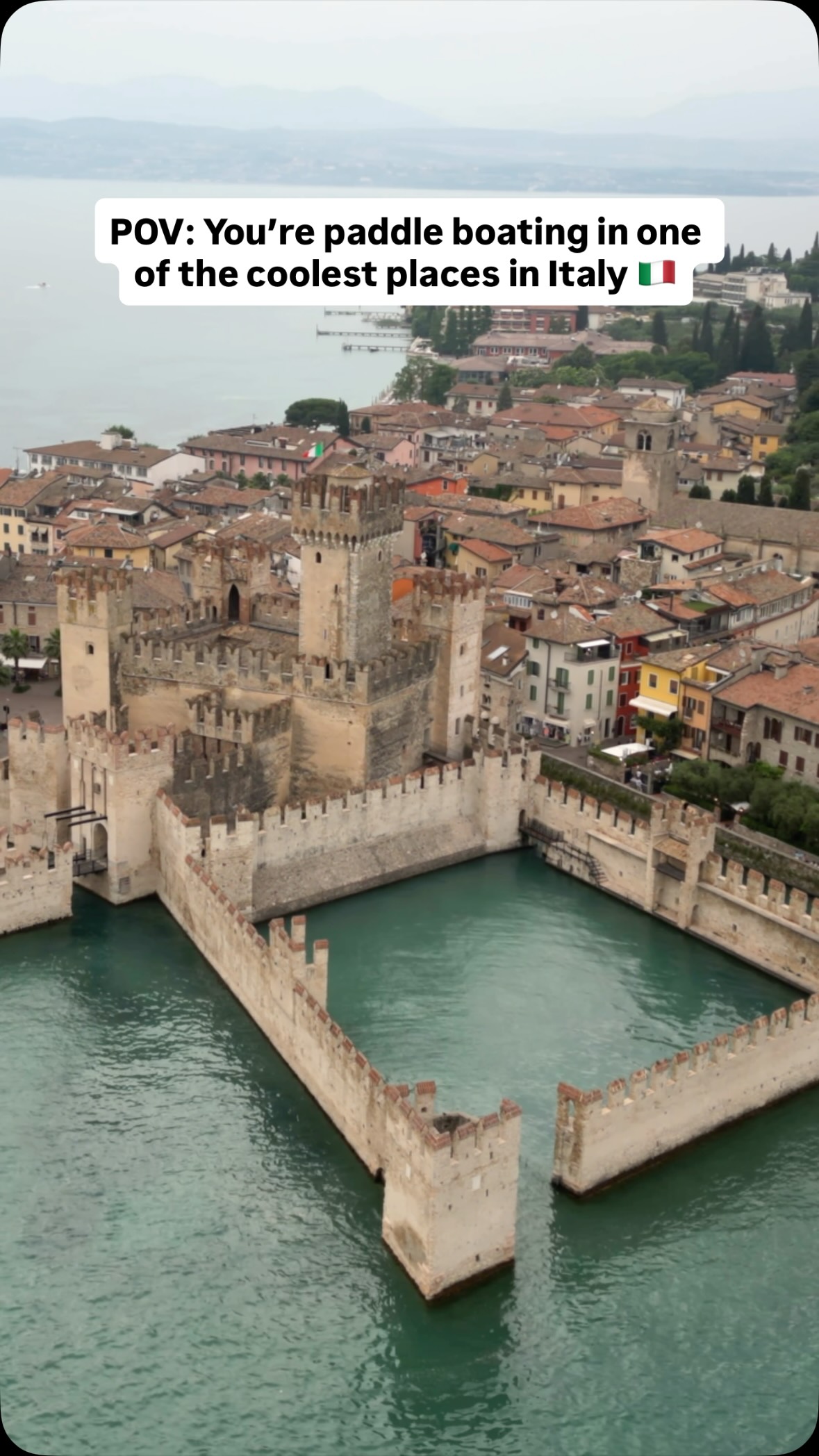 The coolest place we’ve ever gone paddle boating 🛶
📍Sirmione, Italy
This is one of our favorite things we did when visiting Sirmione in Northern Italy. Sirmione is a small resort town on Lake Garda. 💦 There are so many towns along Lake Garda, we actually recommend taking a road trip to see them all!
We loved boating by the iconic castle that sits right on the lake and the Roman ruins at the tip of the peninsula.
While this looks relaxing, it was definitely a quad workout, especially on the way back when peddling against the current. 🤣
10/10 recommend visiting Lake Garda 🇮🇹
Follow @brian.and.steph for travel tips and inspiration from our favorite places around the world. 🤍
#lakegardaitaly #italy #adventuretravel #northernitaly #sirmione