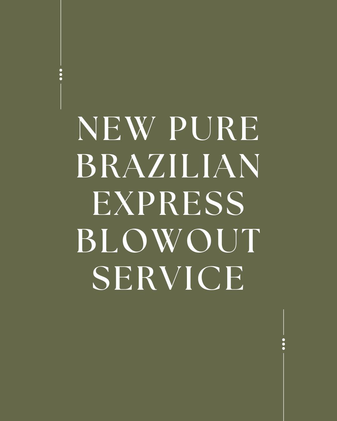 ✨ Meet your new go-to for smooth, shiny, low-maintenance hair: the Pure Brazilian Express Blowout ✨
This quick, semi-permanent smoothing treatment is powered by keratin, açaí, and cocoa seed butter to tame frizz, boost shine, and make your hair way easier to manage—without the long-term commitment of a full keratin treatment. Think of it as your “try it and love it” glow-up for your hair.
Why we’re obsessed:
Frizz? Gone.
Smooths and seals the cuticle so humidity doesn’t stand a chance.
Major shine energy ✨
Deep conditioning ingredients leave your hair glossy, vibrant, and healthy-looking.
Cuts your styling time in half
Less blow-drying, less heat, less effort—yes please.
Soft, bouncy, natural feel
No heavy, flat hair here. You keep your volume, just without the chaos.
Low commitment, high reward
Lasts about 4–6 washes—perfect for events, trips, or just testing the waters.
Color-safe + enhancing
Safe for treated hair and can even make your color pop more.
In and out in about an hour
Because we know you’re busy.
Gets better over time
With consistent treatments + the right aftercare, your hair just keeps improving.
Ready for smoother, shinier, more manageable hair—without the commitment? This is it. Book as an add-on service for $45 or as a standalone service at $100 💁♀️