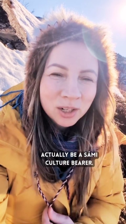 Most Sámis are mixed, so the most important thing is the actual cultural bearing aspect. I heard the people in power had a plan to get all Sámis mixed, so that we would assimilate in the end - and that would be the end of us. Well, I hope we can still continue our culture even though we are mixed. - If we want to.
#Sápmi #decolonization #indigenous