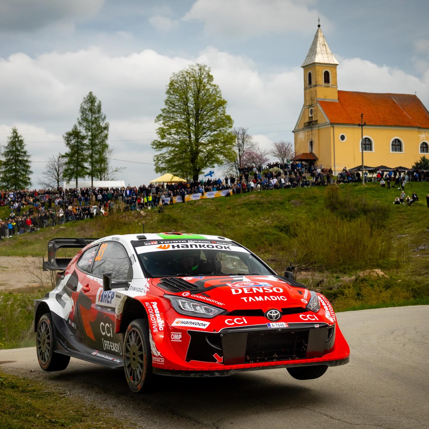 All eyes on Super Sunday 👊🏼
It was a tricky day with difficult conditions, a lot of cutting and plenty of pollution throughout. With cleaner stages expected tomorrow, it wasn’t the ideal preparation, but I’m happy to be here at the end of the day.
The focus now is on tomorrow, to secure some points and drive as well as we can.
#EE33 #CroatiaRally #ToyotaGAZOORacing