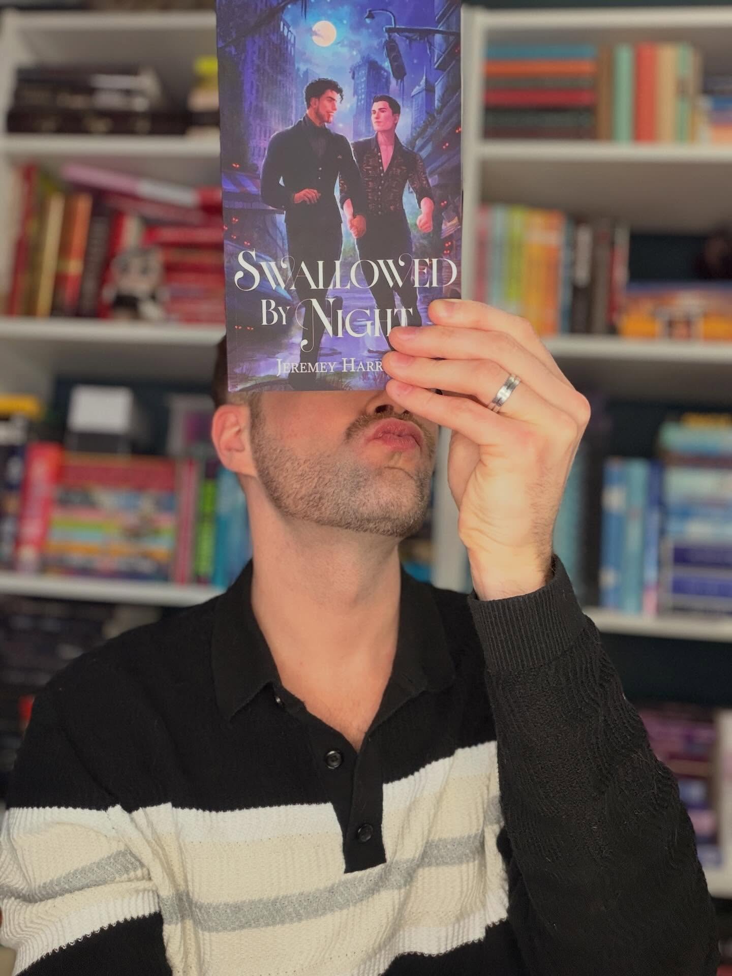 TODAY IS THE DAY! My sophomore novel, Swallowed By Night is officially released to the world! What a roller coaster this ride has been, but one I’m so thankful for. Originally, this book wasn’t supposed to happen, but the characters wouldn’t leave me alone until I got them down on paper 😅 I’m floored and so grateful for the positive reviews and response SBN has received, so thank you to everyone that has made this launch special!
@marosar_art - My amazing cover artist. I mean LOOK AT IT! You created an absolutely gorgeous cover that perfectly translated to the core of the story. Many thanks to you!
@rae.valtera - My hardworking cover designer. Thank you for tying everything together and putting up with my frequent texts 😜
@proofreadereditor and @cknightwrites - My editors. Thank you for cheering me on and making this book the best it can be!
@egorod @utopiajk101 @falloutbryan - thank you for the beautiful character art 😍
@s.reed.author @julietbridgeswrites @gymleaderaaron @erinmainordauthor @thebookmobile @bekaboowrites @andhannahsays @kwaterhouseauthor @brittanyweisrockauthor @tristencrone @pmwintersauthor @brendanarnold @mnbennetauthor @nick_bookworm @jurassic_hoe @thelifeofabookishboy @wsyreads @anthonyparody93 @alwaysaclicheneveratrope @franksforeword @orlandoreadsqueer @rodlujano @itsmeabooklover @readwithharlee @cali_kitsu @kaylanichole94 - In some way, you ALL contributed to this book. Whether it be beta reading, ARC reviews, answering my 200 questions, or just being a friend to bounce ideas off (or venting) THANK YOU for your help and support, you truly have no idea what it means to me 🫶
Lastly @michaelbabb for always being my rock, my best friend, and the only person I want to be with at the end of the world ❤️
I may have forgotten someone and if I did, I’M SORRY! My brain is fully mush, but know I’m grateful to all. Here’s to Swallowed By Night… and onto book 3!