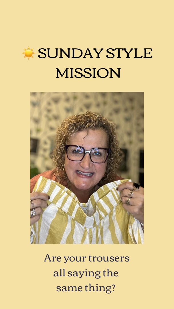 Today’s Sunday Style Mission is a simple one.
Pull out every pair of trousers and jeans you own and lay them on the bed. Then look, not at how many, but at how much variety is really there. 👖👖👖
Come back Wednesday. I think you’re going to find Wednesday Wisdom interesting. 🧐
#justlikeyouaotearoa
#personalstylistnz
#sundaystylemission