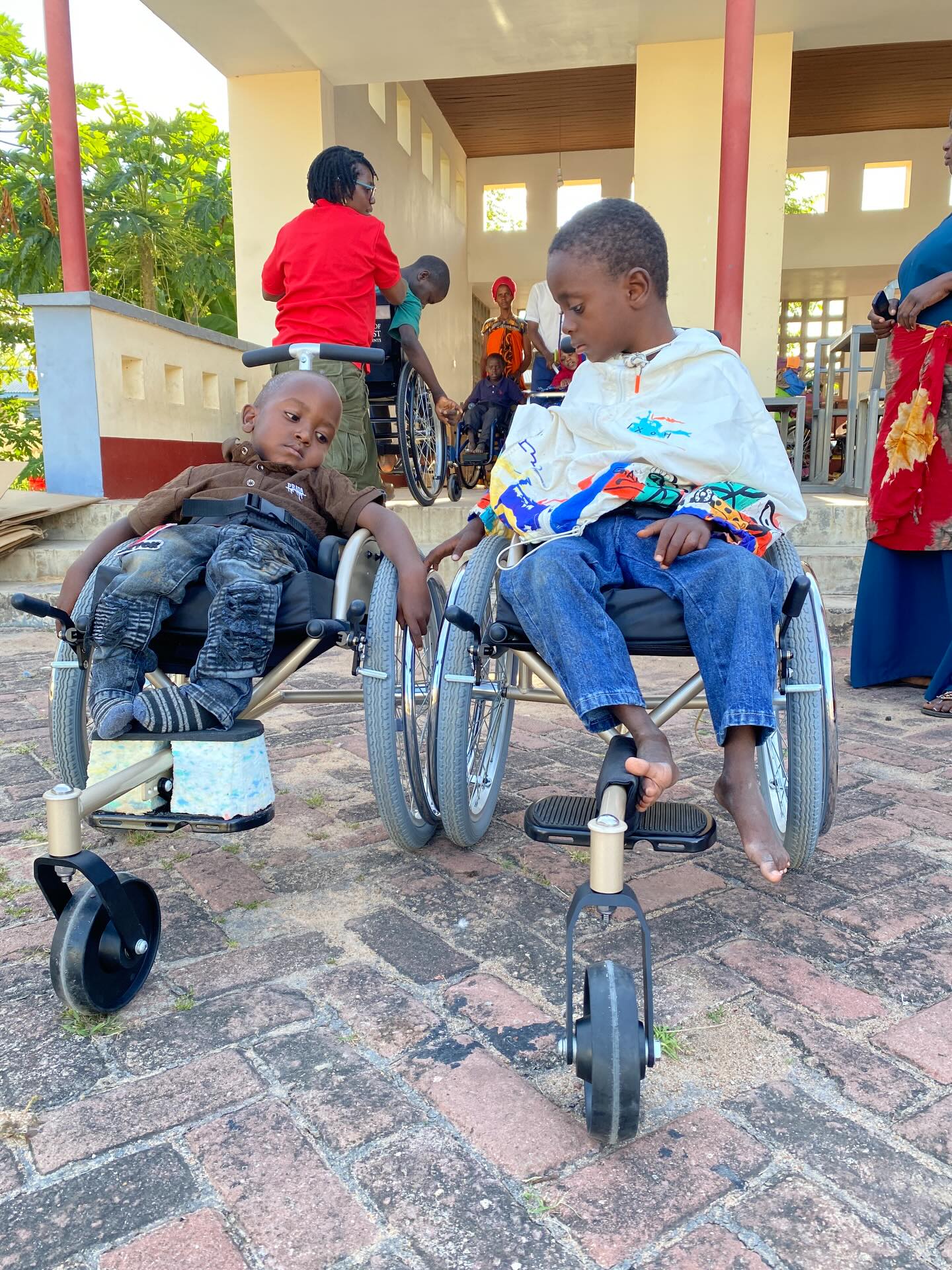 A few pictures from three days of a wheelchair camp in Tabora. So far, 11 wheelchairs have been distributed- all of them to children receiving their first wheelchair. Amazing to see our wonderful team in action and our continuing partnership with @ccbrtofficial. Everyone I meet asks me to thank our supporters, so….a very big Asante Sana from Tabora!!