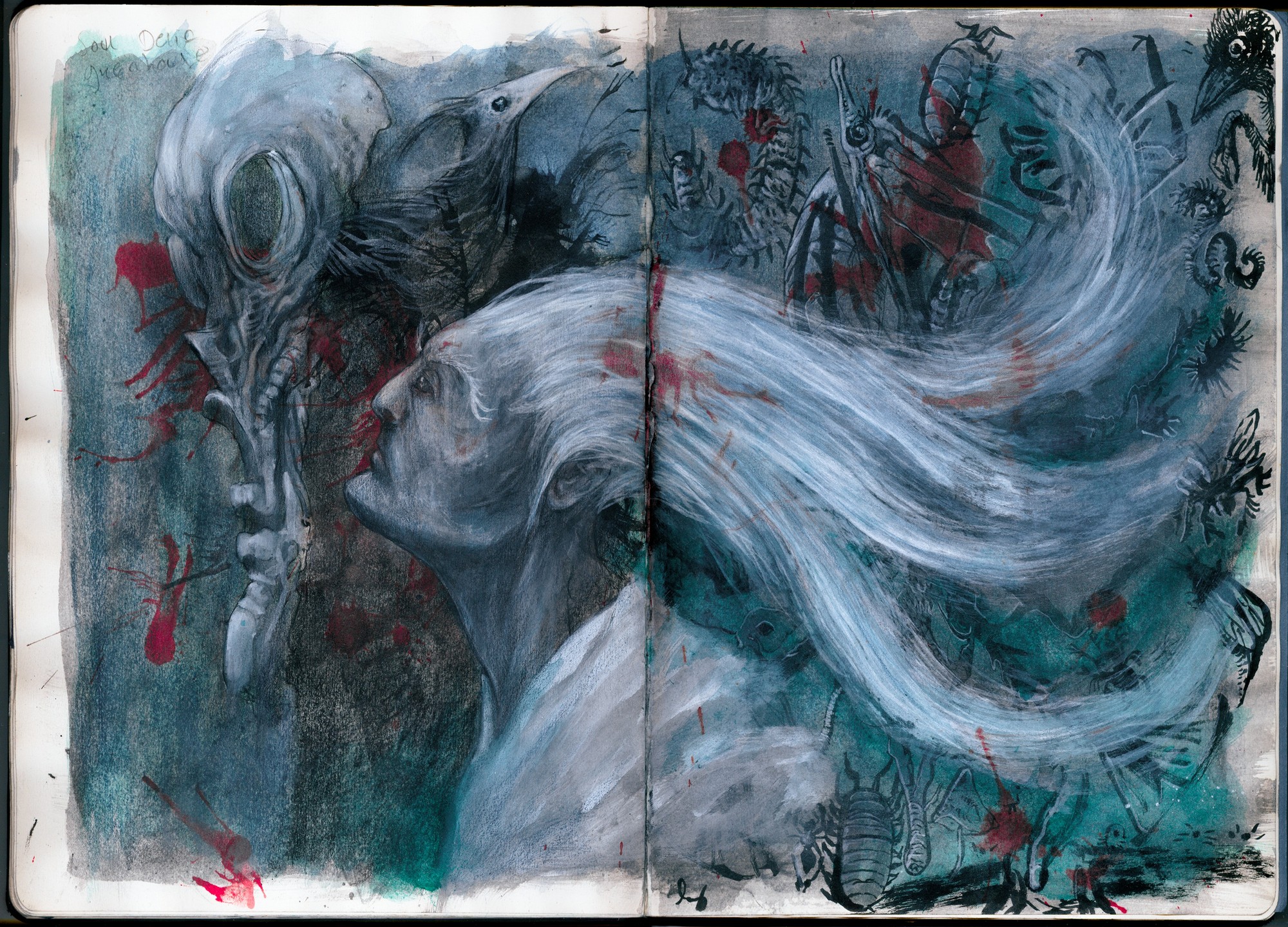 Lord Shaper.
@emede, @cocodrilodehierba y no sé quienes más dibujaron unos bichitos muy lindos en mi cuaderno y yo los cubrí sin pudor. Rescaté unos pocos en las últimas diapositivas.