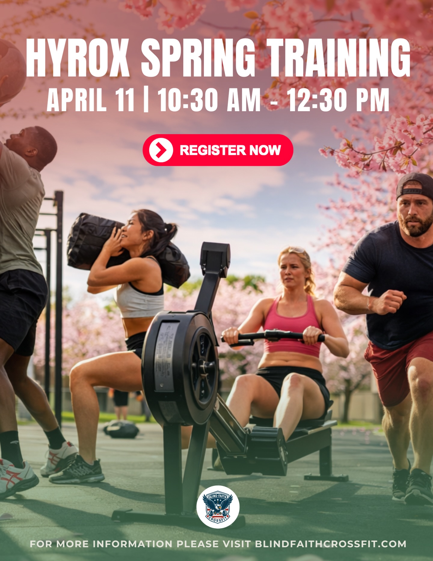 Last chance to sign up for our HYROX Spring Camp tomorrow 🔥
Don’t miss your shot to train, push your limits, and see what you’re capable of.
Spots are almost gone. Who’s in? 👇
#blindfaithcrossfit #hyrox #hyroxtraining #hyroxtraining🏃🏻♂️ #hyroxcamp