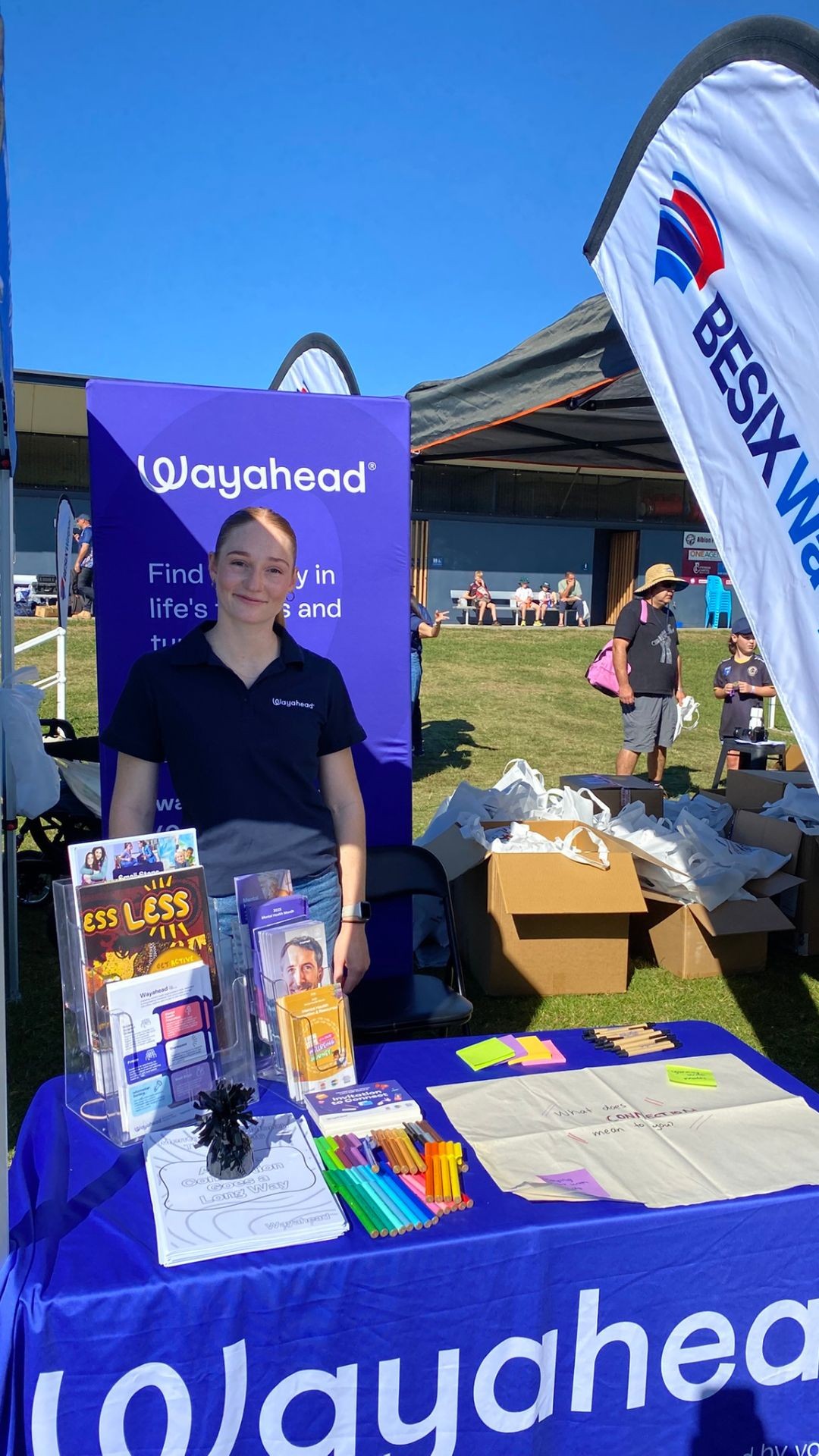 Last week, we had the privilege of joining the Shellharbour Community Clinic, hosted by @goannaacademy
Spending the day connecting with community, sharing our services, and getting amongst the footy was a powerful reminder that even small moments of connection can make a big impact.
Thank you to Goanna Academy for having us, we loved being part of it 💙