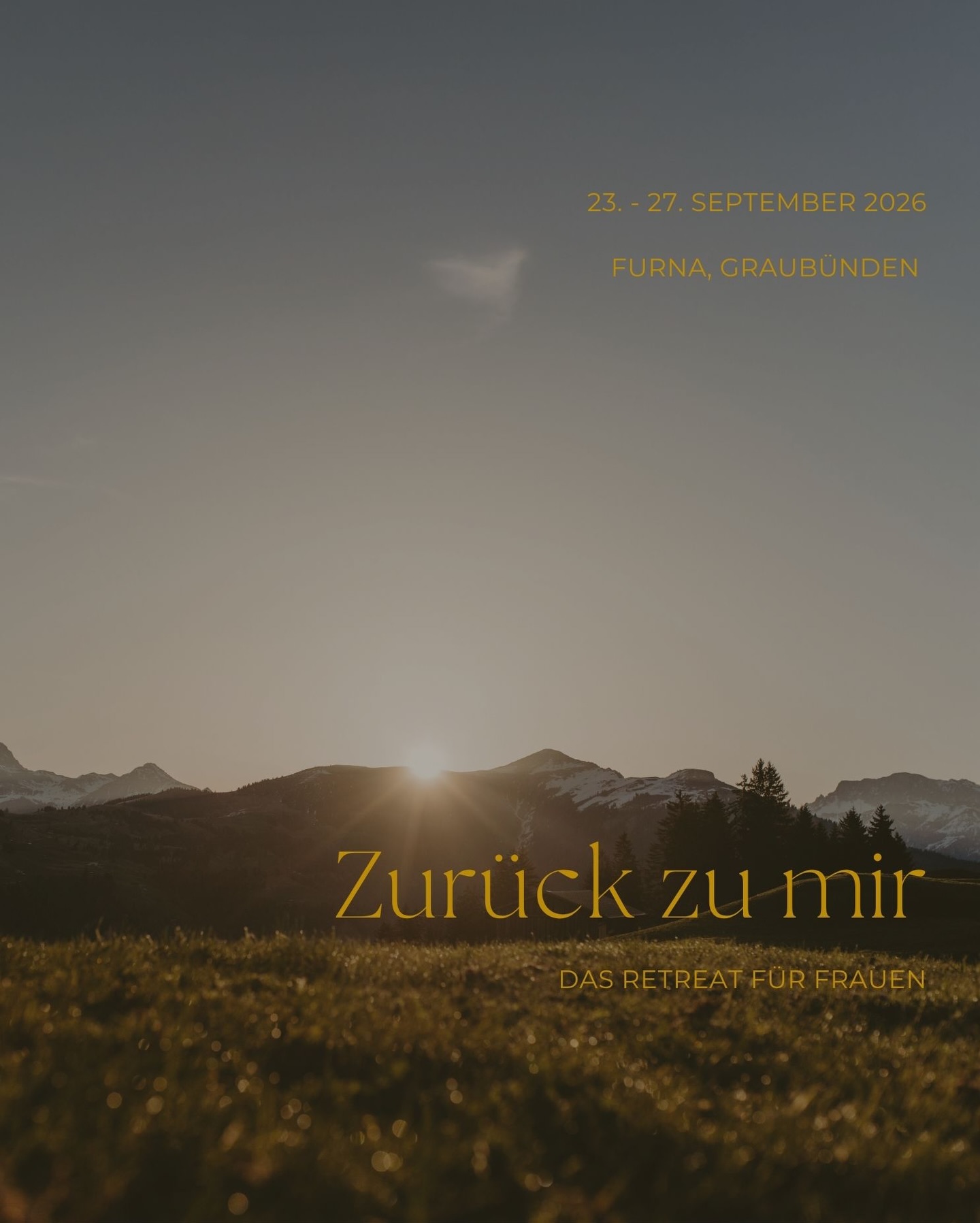 Zurück zu mir ✨ 23. - 27. September 2026 in Furna, Graubünden - Das Retreat für Frauen💕
Dein Herbst-Retreat
Das Frauenseminar in Graubünden!
Fühlt es sich an, als ob die Welt sich schneller dreht, als du mithalten kannst?
Bist du für alle anderen da, aber vergisst dabei dich selbst?
Diese Auszeit ist dein Moment, um in dich zu investieren – für dein Wohlbefinden, deine Klarheit und deine innere Stärke.
JETZT ist Zeit für DICH! Für DEINEN Neustart!
Mir freued wus fest uf di🤍
Stephanie & Petra @petra.eigenmann
STEPHANIEBUECHEL
HEIHEISTEPHANIE
ABTWILSG
FOTOGRAFINSTGALLEN
FOTOGRAFINOSTSCHWEIZ
RETREATSCHWEIZ
AUSZEITSCHWEIZ
ZURÜCKZUMIR
FURNA GRAUBÜNDEN
STGALLEN
RETREATNORWEGEN
TROMSØ
FOTOREISEFÜRFRAUEN
LIFECAOCH
ZYKLISCHESLEBEN
FRAUENPOWER
FRAUENCOACH
TAGESAUSZEITSTGALLEN
STEPHANIESSAFESPACE
SCHWEIZERPODCAST
PODCASTAUFSCHWEIZERDEUTSCH