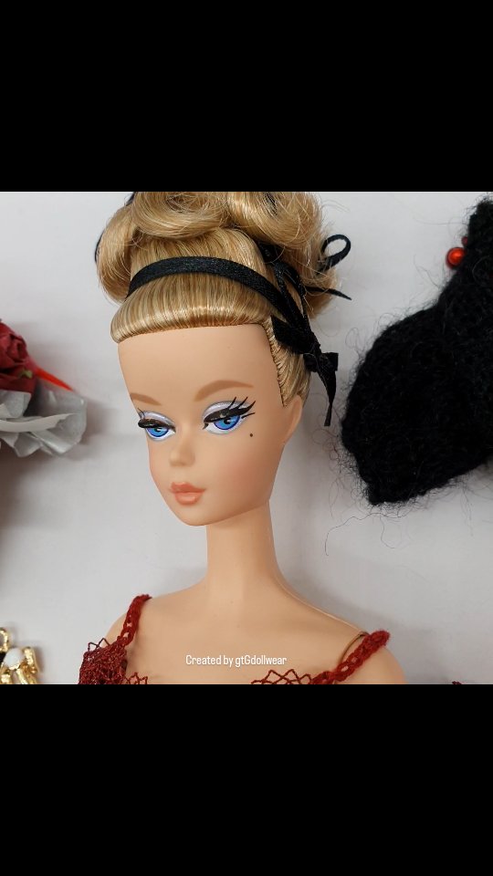 Where red stops being a colour and becomes a mood. A mood only #dollcollectors understand.
#gtgdollwear #barbiesignature #silkstonebarbie #barbiestyle