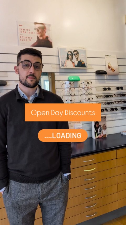 We're having a party Glengormley... and you're invited! 👀
To celebrate our brand new range of @williammorris_ldn frames we're hosting an open day with an exclusive 20% off all frames bought on the day...who doesn't love bagging a bargain with some bubbles and buns thrown in 😊
🗓️ Saturday 18 April
⌚ 10am-3pm
📍314 Antrim Rd, Glengormley
So come meet the team, check out our new frames, and get some savings on all our ranges in store this Saturday...See you there! 😎
Your local independent opticians, where the focus is on you 👌🏼