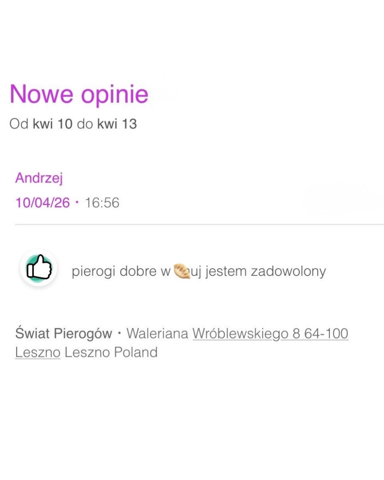 No cóż… bardziej dosadnej rekomendacji chyba nie b…