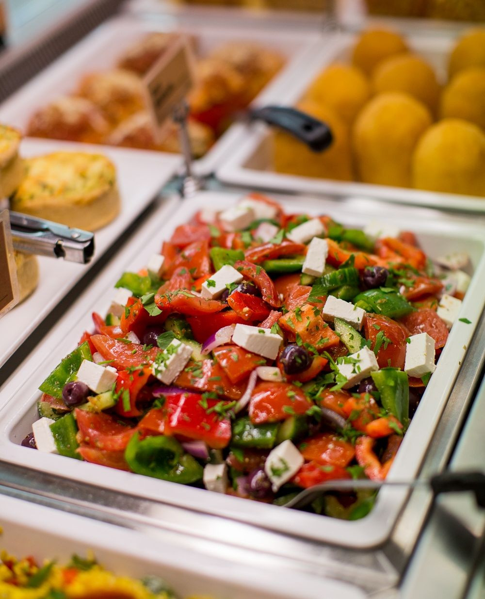 Our fresh salads can be mixed and matched as much as you like.