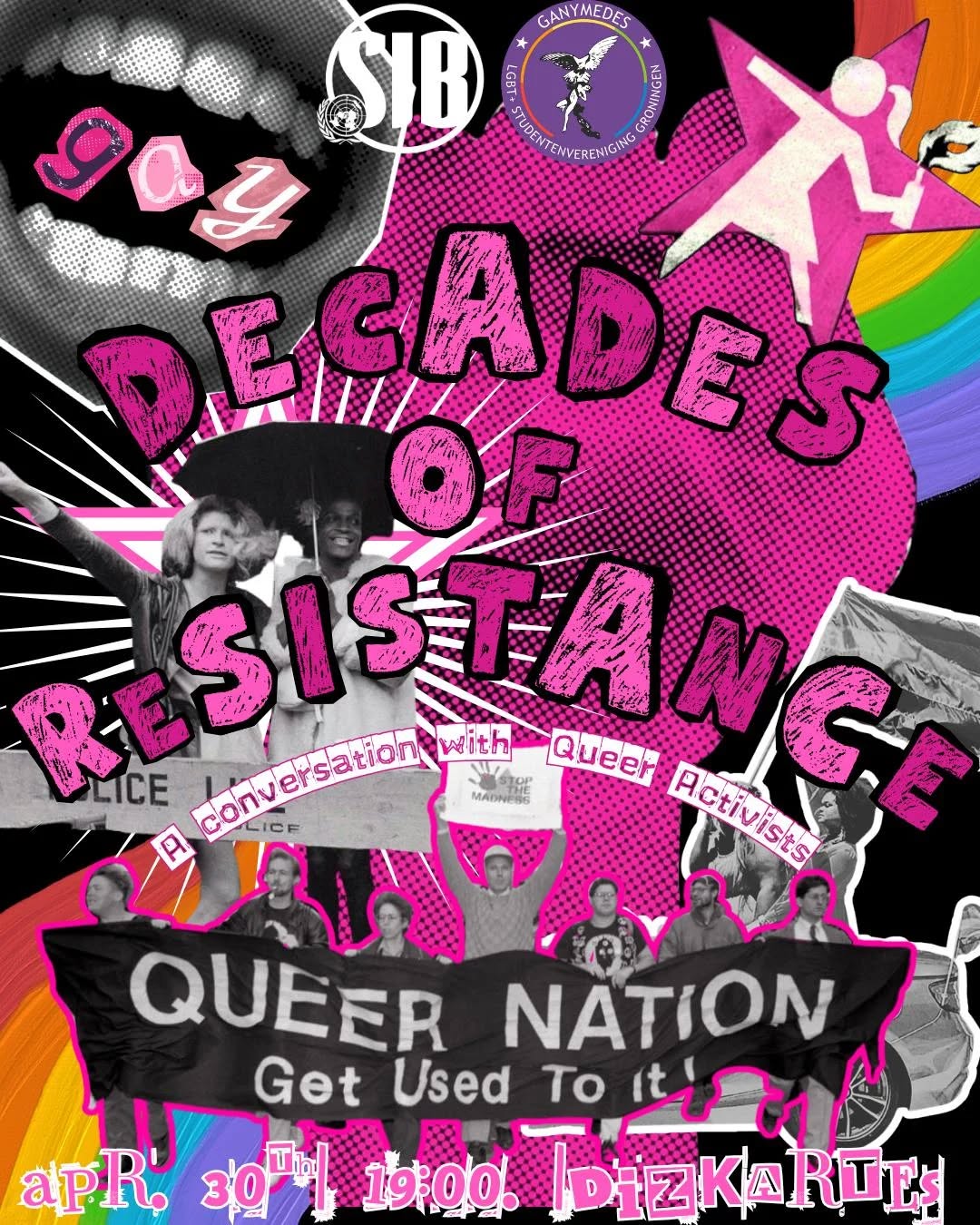 OPEN EVENT
On the 30th of April we are organizing a panel on queer activism and resistance, together with SIB
In the moderated panel, activists Tieneke Sumter, and Aline Fantinatti of Queer.Red (Amsterdam) explore the intersections of queer activism, art and community-building.
Drawing on their lived experiences in the Netherlands, Suriname, and Brazil, the conversation will delve into how different cultural and political contexts shape queer resistance and expression. From grassroots organizing to creative practice, the speakers will reflect on how art can challenge dominant narratives and open up space for marginalized voices. The conversation will highlight the role of women in queer activism, the personal challenges behind activism, and what it takes to build and sustain platforms like Queer.Red.
With an intersectional lens, the panel looks toward the future of queer activism , asking what must be reimagined, protected, and created next.
More information can be found via the link in bio.
The panel discussion takes place on Thursday, April 30 at Dizkartes, Peperstraat 21, 9711 PC. The start time is 19:00.
