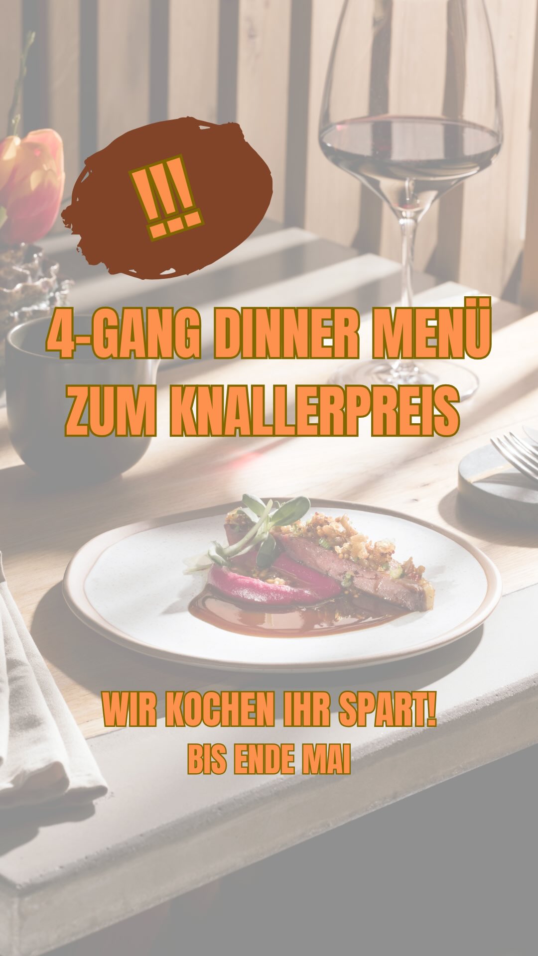 DINNER // BIOTA
Ab sofort servieren wir euch dienstags bis donnerstags unser 4-Gang-Sparfuchs-Menü inklusive Getränkebegleitung (0,1 | pro Gang), Wasserflatrate sowie Kaffee oder Tee.
All das für nur 150 € pro Person! 💫
Unser Angebot gilt bis Ende Mai. 🌱
Außerdem bieten wir euch unser Sechs-Gang-Menü für 200 € pro Person an.
Sichert euch euren Platz und genießt besondere Genussmomente bei uns. Reservierungen direkt hier oder per Mail an info@restaurant-neobiota.de. 💌
@baumscheff @missbaumchefin @chefscheffler @michelinguide #dinner #biota #4gangmenü #6gangmenü #genussmomente