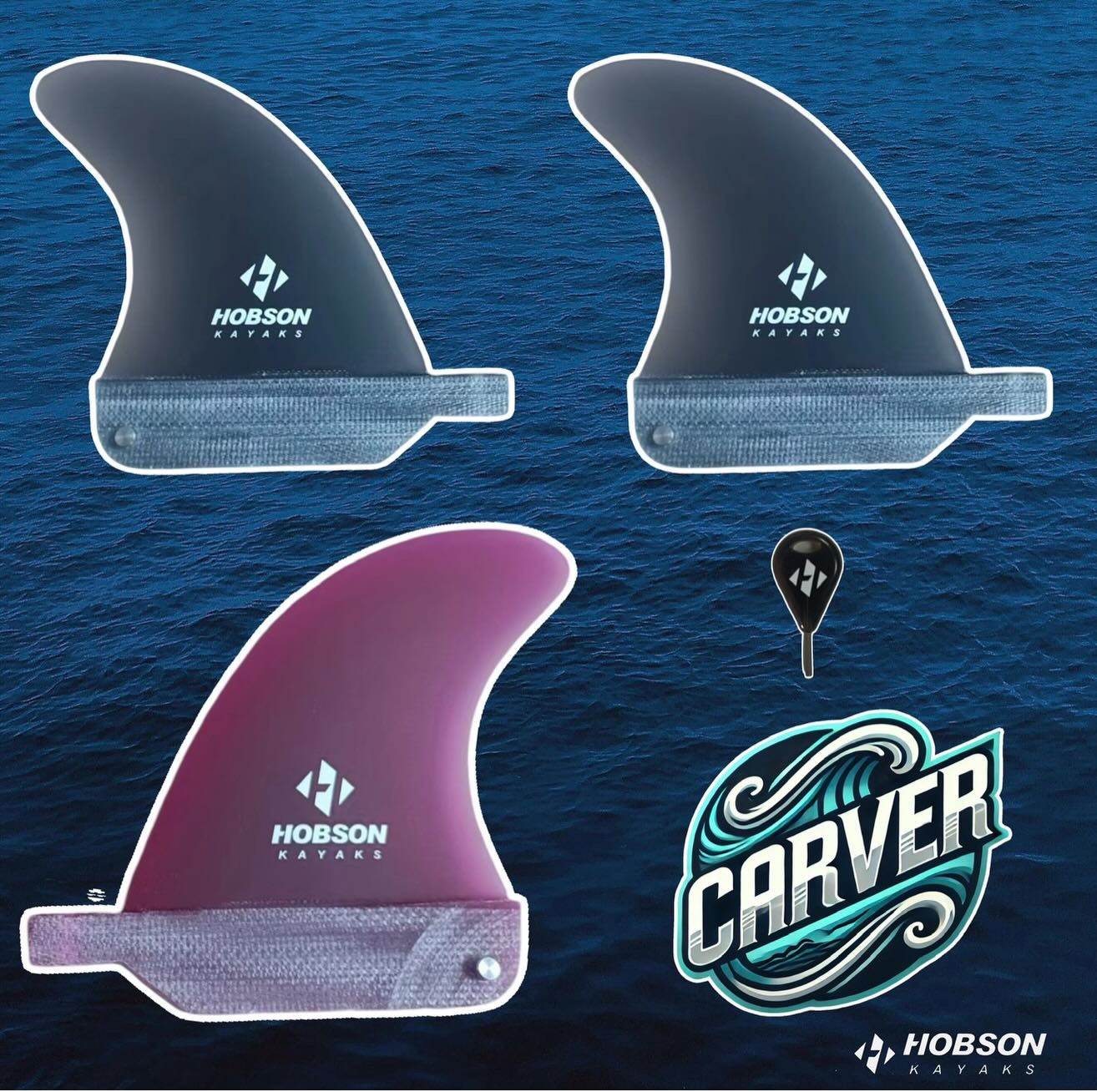 For anyone ordering a Hobson kayak through April and May…
Every build will come with the standard 3” plastic fin setup, plus a free set of 2.5” Carver fins.
The 3” gives you that drive and hold when it’s solid, while the 2.5” loosens things up - faster rail to rail, easier release, and a different feel in smaller or punchier waves.
It’s not about one being better than the other, just having the option to tune the boat depending on the conditions and how you want it to surf.
No extra cost - just something we’re doing for this next run of builds.
If you’ve been thinking about a new boat, this is a good window to get one dialled exactly how you want it.
#HobsonKayaks