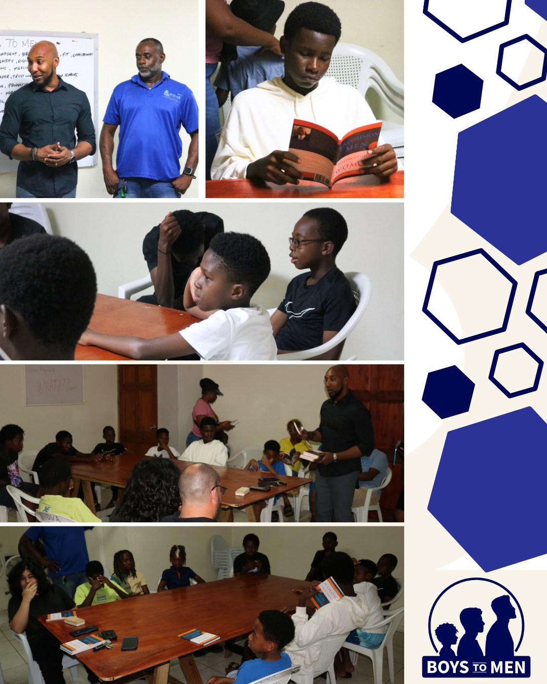 BOYS TO MEN
What a powerful day of growth, brotherhood, and purpose! Recapping an unforgettable Boys to Men gathering, where our young kings showed up ready to rise. From focused reading sessions and learning timeless principles, to meaningful discussions, real talk, and building connections with strong male mentors, these moments are shaping the next generation of faith-filled, disciplined, purpose-driven men.
The powerful transformation from BOYS → MEN is happening right before our eyes!
Huge thank you to every boy who came ready to grow and to every leader who poured wisdom, strength, and good example into them.
#boystomen #boystomenprogram #boystomenrecap #empoweringyoungboys #pleionfoundation