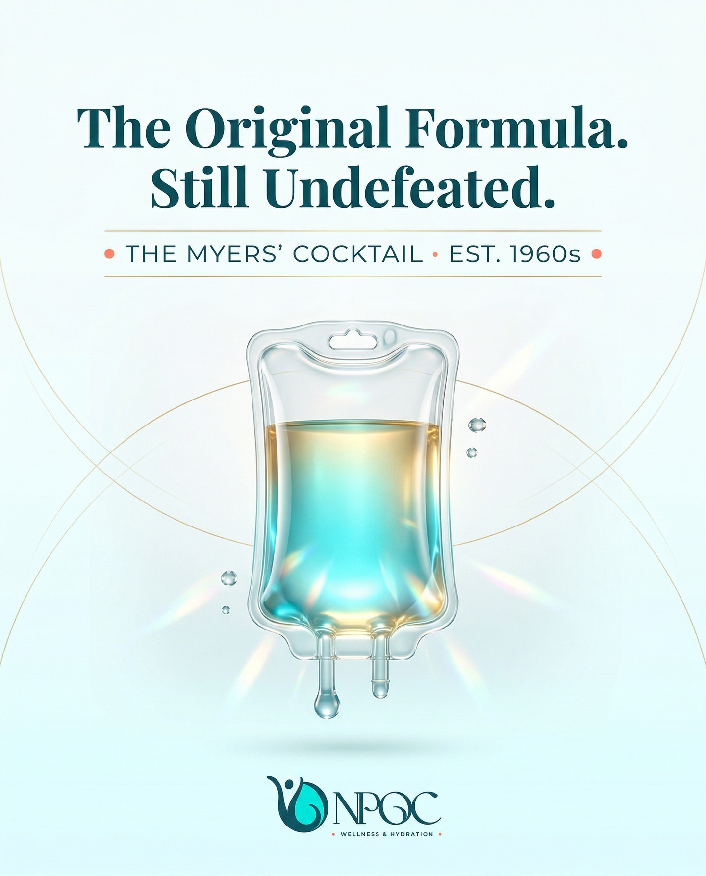 Comment DRIP to see our full IV menu 💬
The Myers' Cocktail. Created in the 1960s. Still the most requested IV in the world.
Why? Because it works.
Magnesium for calm and recovery.
B-Complex for energy and brain function.
Vitamin C for immune defense.
Calcium for bones and nerves.
Four nutrients. One formula. All synergistic — meaning they amplify each other when delivered together directly into your bloodstream.
This isn't a trend. It's the original. And it's available to our members every single month.
Ready to try the classic? Comment DRIP below and we'll send you everything you need to know 👇
This content is for informational and educational purposes only and does not constitute medical advice. IV therapy, peptides, and other treatments are provided only after evaluation by a licensed medical professional. Results may vary by individual.