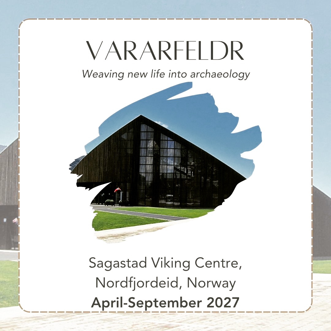 We're so thrilled to announce that our #vararfeldrexhibit will be crossing the pond to Norway next year! We'll be touching down at the magnificent @sagastad_official in April 2027, and sharing our findings from recreating Viking-era shaggy cloaks.
Keep an eye on www.ardbeagcrafts.com/vararfeldr to see where else we're headed to!
#weaver #handwoven #vikingweaving #vikingcloak #vararfeldr #vikingreenactment #vikingcraft #heritagecraft