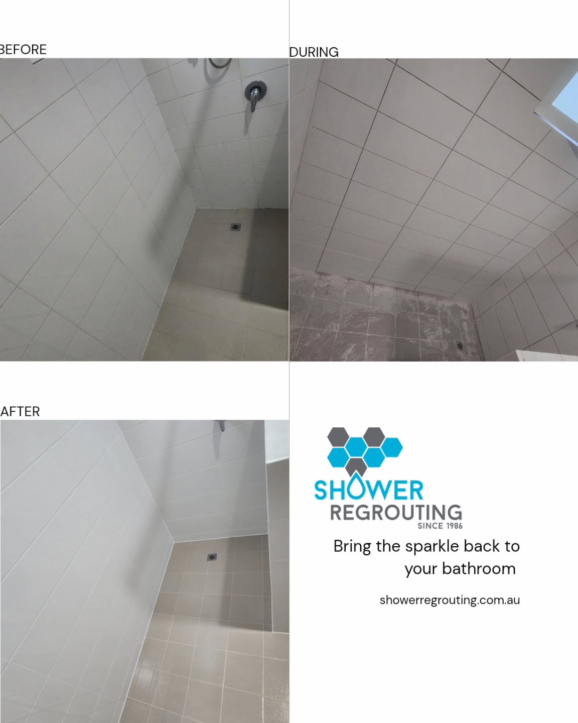📍 Recent Shower Repair
Attended this property to address deteriorated and moldy grout.
The shower was approximately 10 years old, and the original grout and seal were due for a refresh to ensure the shower remained watertight.
The entire shower was fully degrouted and resealed, restoring the shower’s integrity.
Another solid result and a happy client 👍