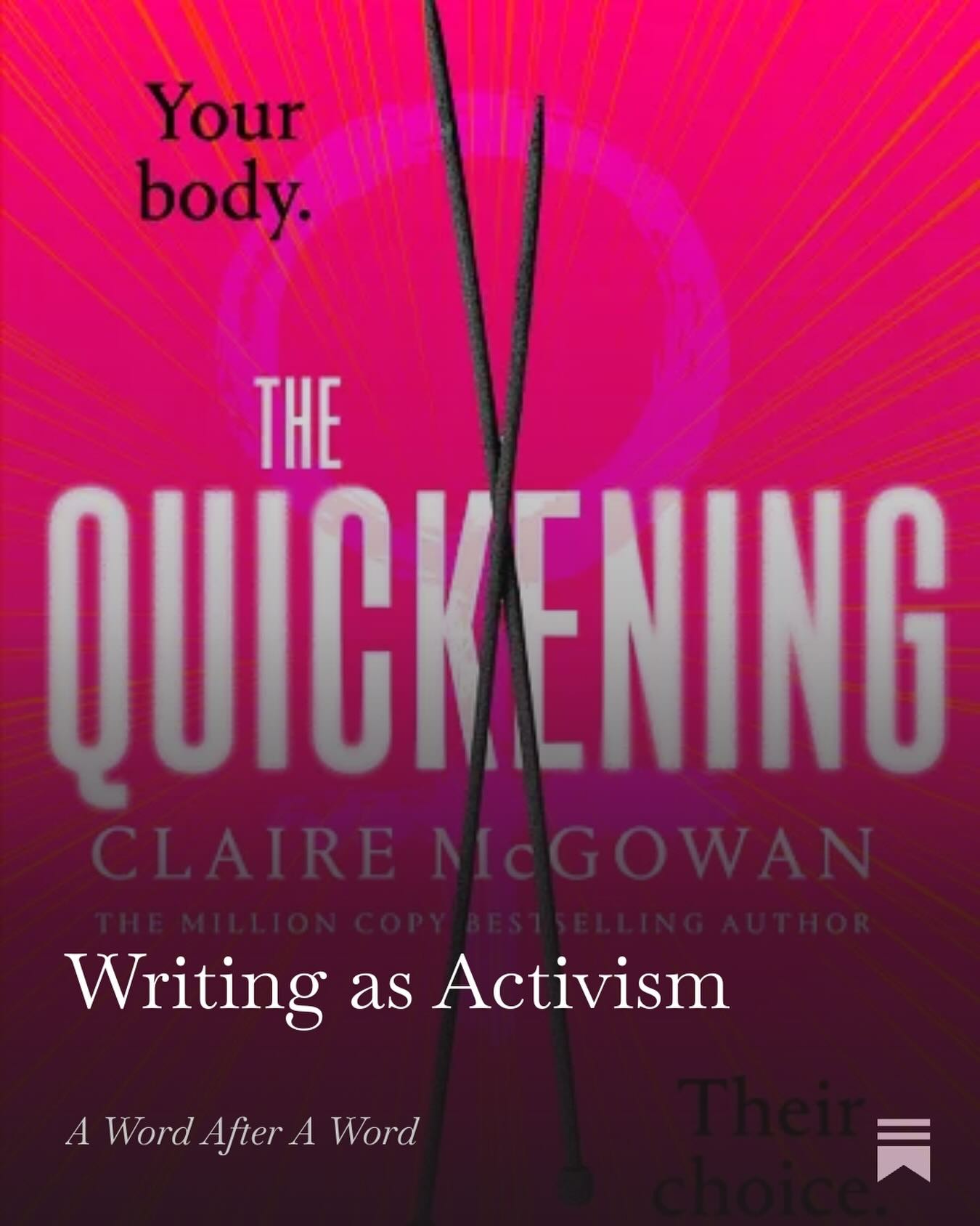I decided to start a @substack to share my musings on writing and the creative process. Of which there are many. First post is live, link in bio!
The name comes from Margaret Atwood - ‘a word after a word after a word is power’ #substack #creativity #writerslife #newsletter