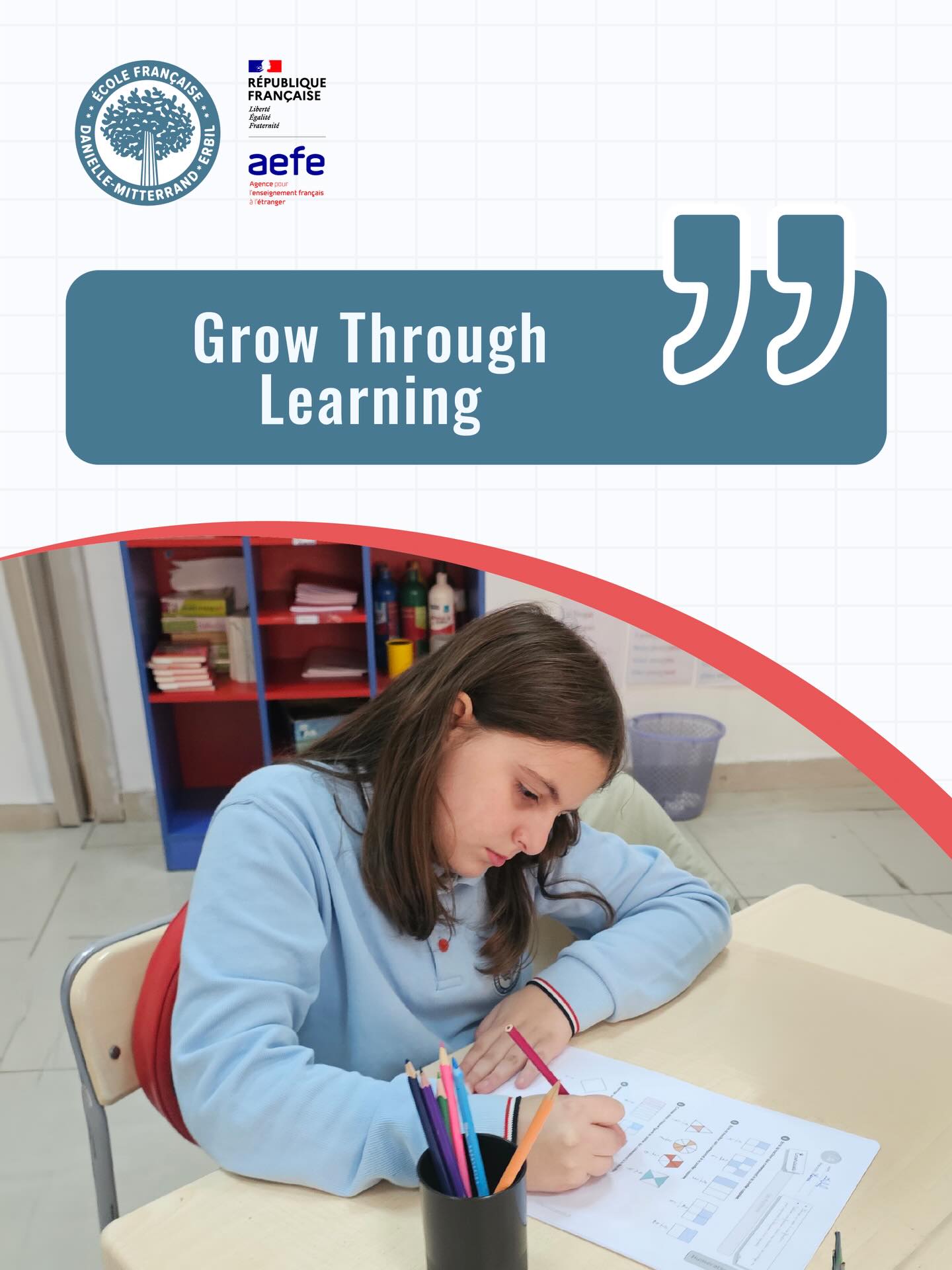 Grow Through Learning.