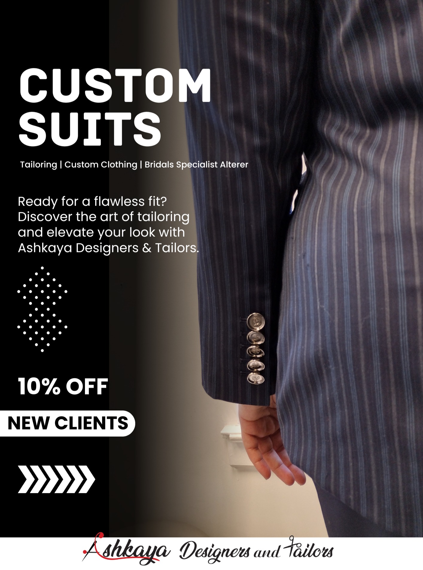 Not off the rack. Never average.
Custom suits, made for you. - Link on Bio for booking 📞 Contact us :
* (914) 426-4204 (Harrison)
* (646) 828-2801 (NYC)
📍 Come to visit us:
* 219 Harrison Ave, Suite 208
Harrison, New York 10528 (walk-ins are welcome and appointments available)
* 501 5th Ave, Suite 21128
New York, New York 10017 (by appointment only, upon request)
#ashkayadesignersandtailors #ring #harrisontailors #newyork #custommade