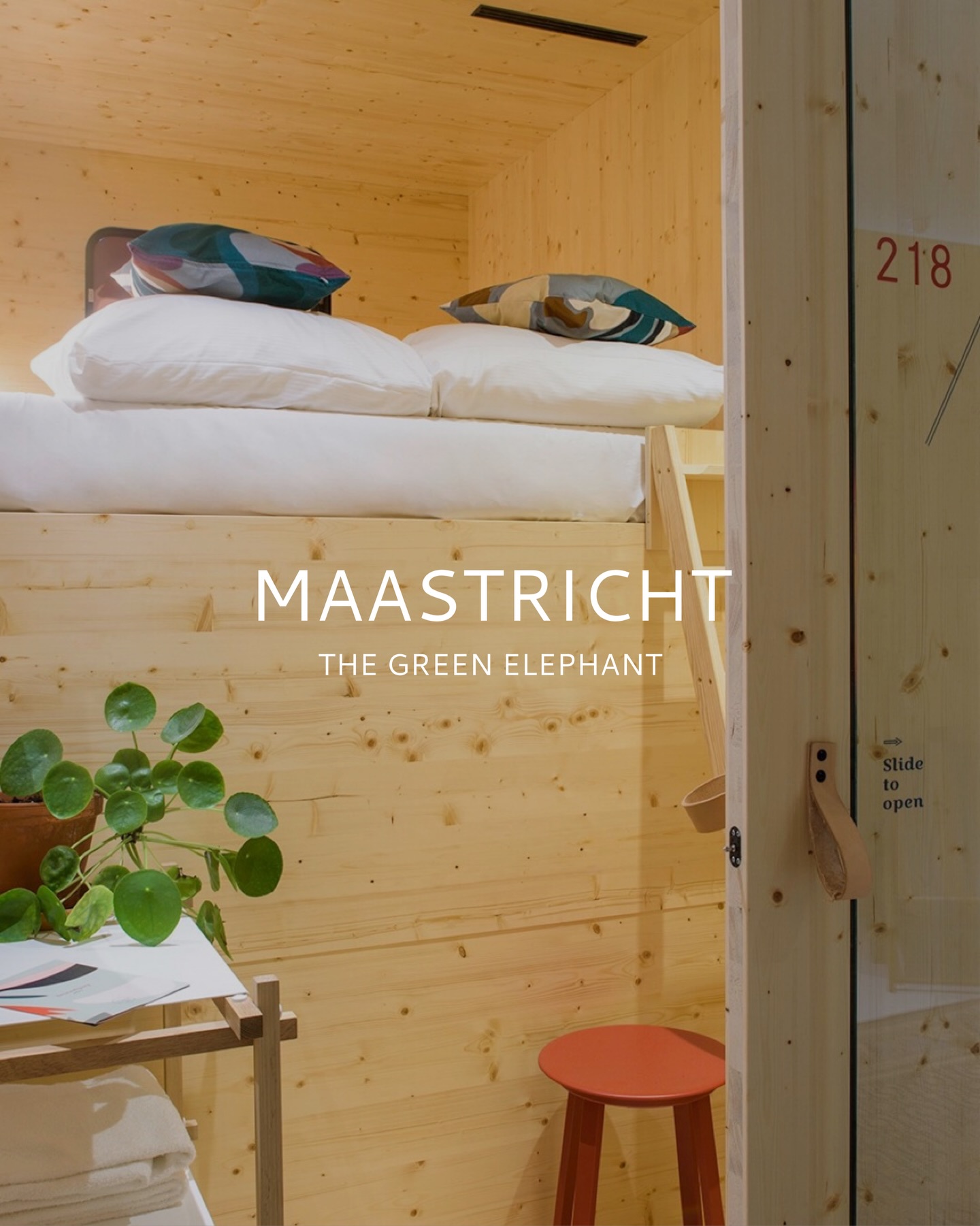 Looking for a spot in Maastricht where you (and your bike) can catch a break? Check out @greenelephanthostels 🧘♀️
Tiny dream houses, eco pods, or a bunk. You choose how you crash. There’s a sauna and hammam if your legs need some love after a long ride. And everything’s right around the corner: the station, the old city, Wyck’s cafés.
This place feels more like a community than a hostel. Laid-back, no fuss, but with all the good stuff.
#bikepackingholland #maastricht #hostellife #bikefriendly thegreenelephant