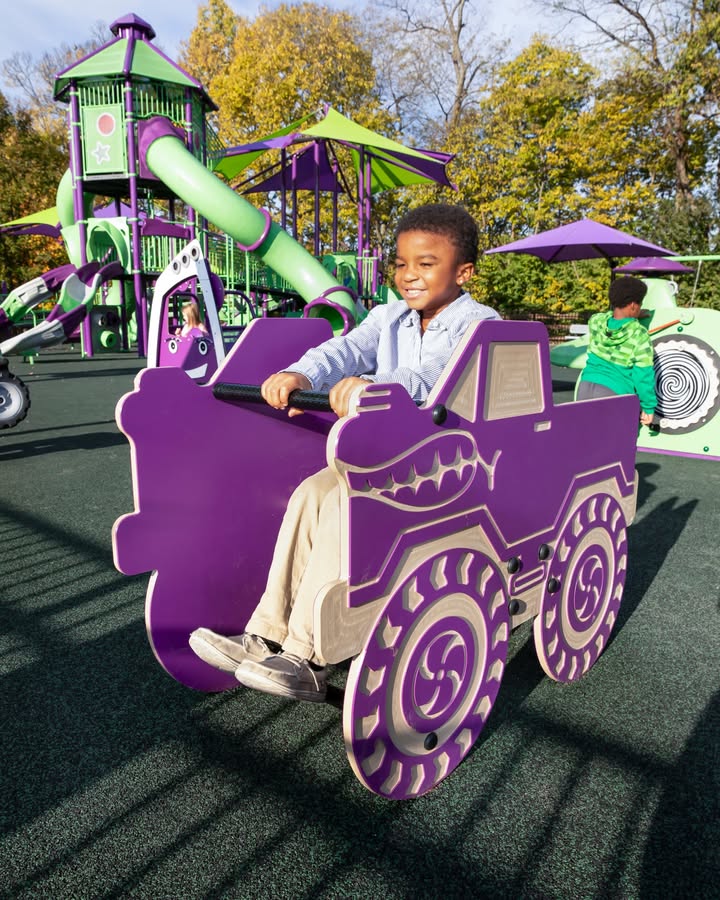 Add some personality to your local playground with spring riders! 🎉 From animals to trucks, our thrilling spring riders offer exciting movement and can be designed to fit your playground's unique theme.
Add them to any local park, church, school, or daycare playground today!
.
.
.
#Playground #Park #UrbanPlaygrounds #KidsAtPlay