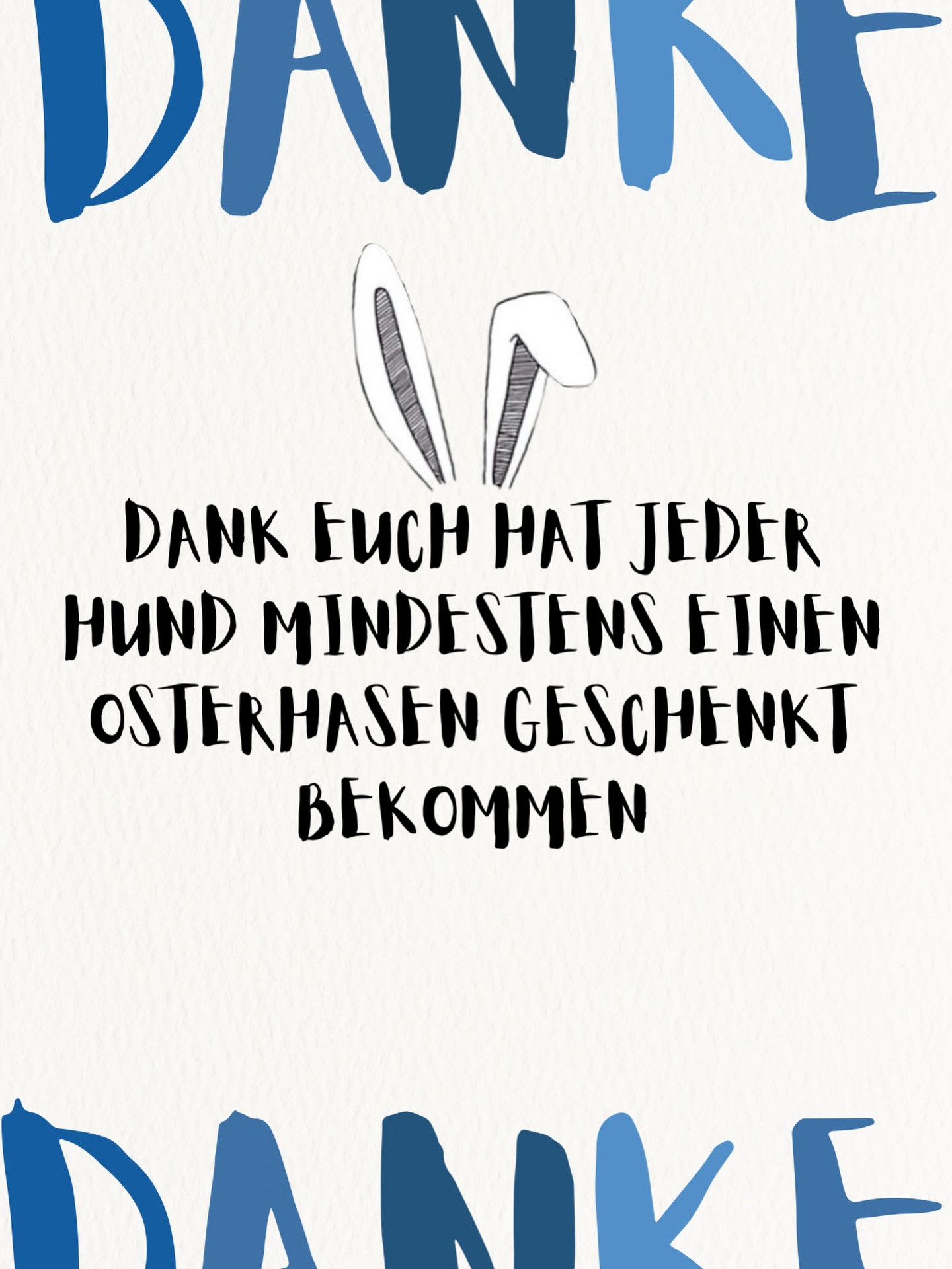 🐰🐾 Von Herzen Danke 🐾🐰
Dank euch allen haben unsere Hunde ein schönes Osterfest erleben dürfen. So viele liebe Menschen haben an sie gedacht & ihnen etwas Hoffnung geschenkt.🐶🐰💫
Jede einzelne Spende kommt direkt unseren Hunden zugute.
💛🩷💛Unser ganz besonderer Dank gilt:
Dominique
Claudia
Judith
Carina
Sandra
Sabine
Melina W.
Marion
Stefanie
Aaliyah
Linda
Regina
Christina
Rike
Julia
Nina
Hanna
Barbara
Melina S.
Sharon
Nadine
Katharina
Gabriele
Adriana
Doris
Sarah
Und natürlich auch allen, die im Hintergrund unterstützen, teilen und uns so liebe Nachrichten schicken. 🙏💕