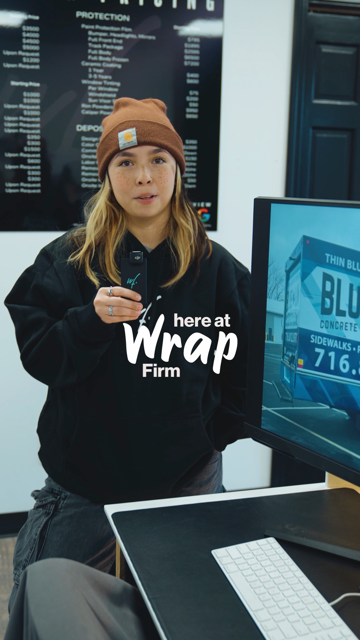 Hidden details or bold in-your-face graphics, what makes a wrap actually great?
Our designer Jade snuck a concrete floor texture underneath this entire Blue Line Concrete & Construction wrap to keep it from looking flat. The result? A design that feels 3D without screaming for attention.
This is one of her favorite projects she has done here at The Wrap Firm.
Would you have noticed the hidden texture?
#carwraps #commercialwraps #concrete #wrap #designer