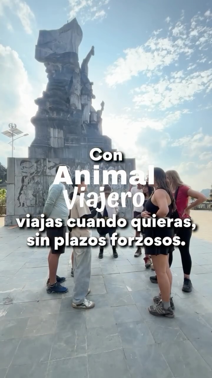 Con nosotros viajas cuando puedas, como quieras. Olvídate de los pagos forzosos, paga a tu ritmo. Hemos visitado de primera mano los destinos que ofrecemos y experimentado con guias y operadores turísticos locales para formar "Animal Viajero". Deja que tu recorrido cuente una historia de principio a fin y empieza a viajar de verdad.
✨☑ Vísita www.animalviajero.com
#ViajarEsVivir #AnimalViajero #ExploraElMundo #agenciadeviajes #viajeros