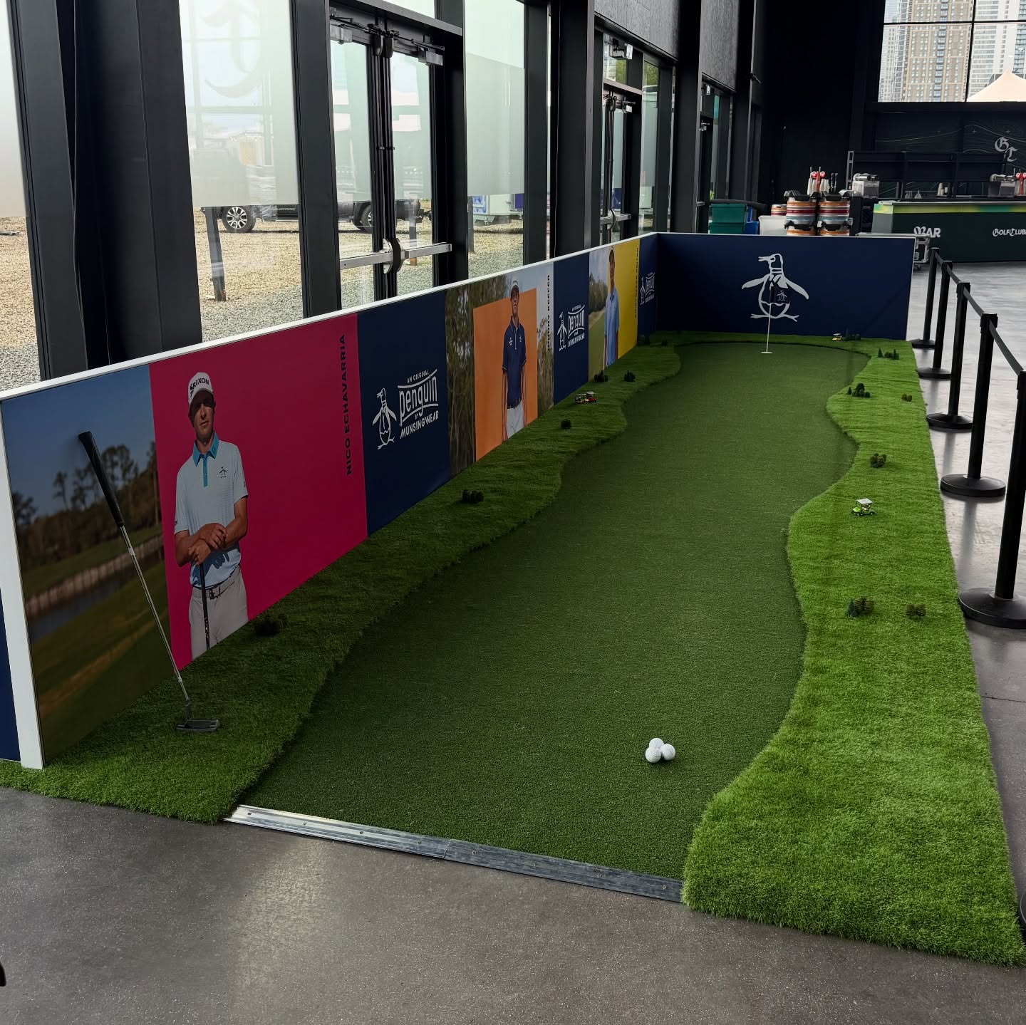 Last weekend at @golfclubber.uk London 🏌🏼♂️
For the first-ever edition of the event, we teamed up with @pangaea.13 to deliver a standout activation for @originalpenguineu 🐧
We delivered a long putt challenge that was built for high traffic, quick to play, and visually impactful. It stayed busy throughout with a constant stream of golfers stepping up to take their shot.
Huge thanks to everyone who stopped by and brought great energy to the experience ⛳️
#ProvisionEvents #Golf #GolfTournament #BrandActivation #FanEngagement