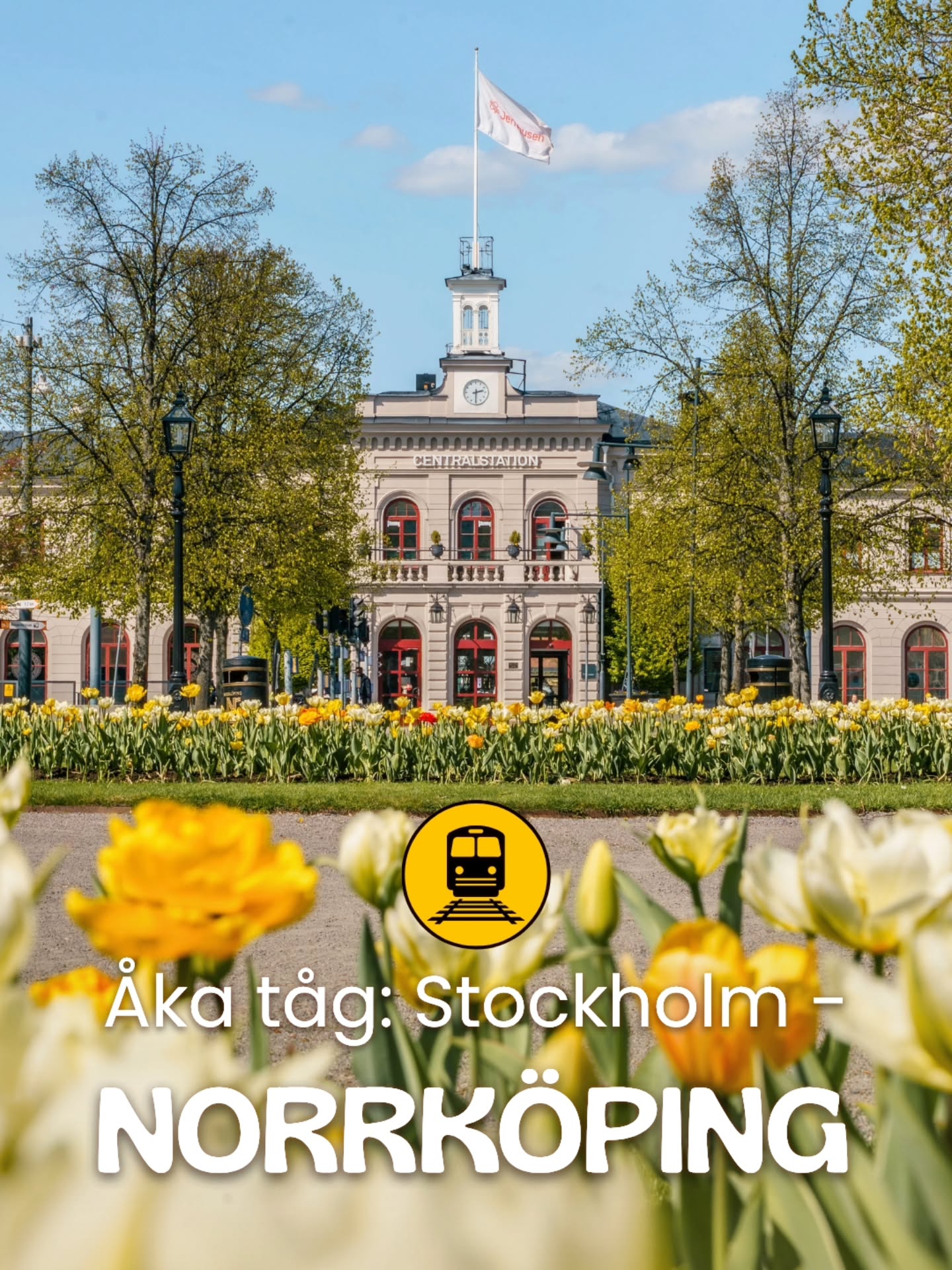 Bor du i Stockholm och är sugen på en dagsutflykt eller weekend-resa? Åk till Norrköping! 💛
No...