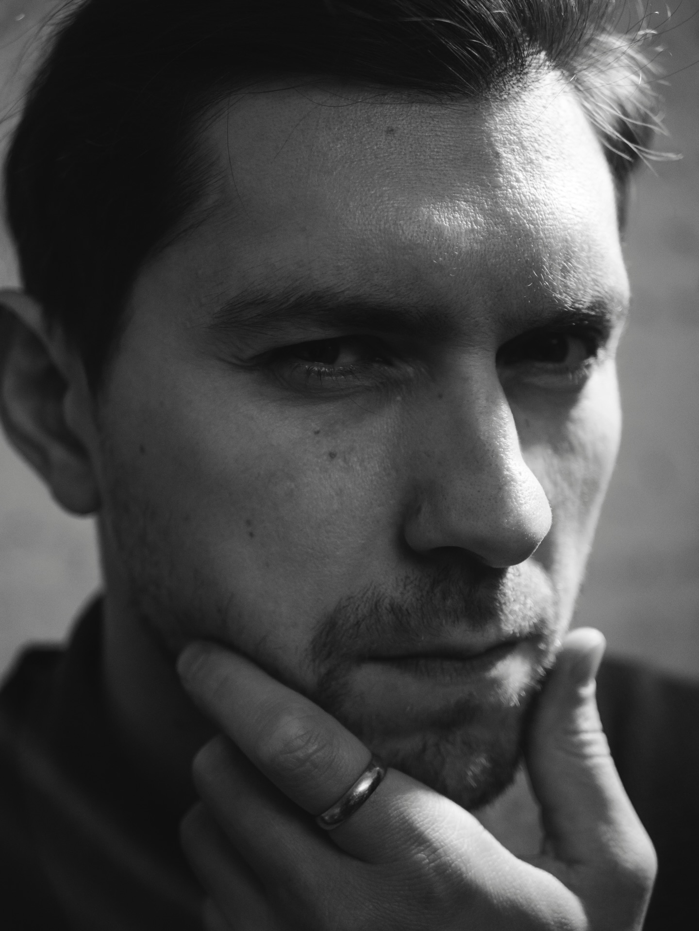 I’m convinced that he’s doing my headshots next 😅 now I want BW headshots