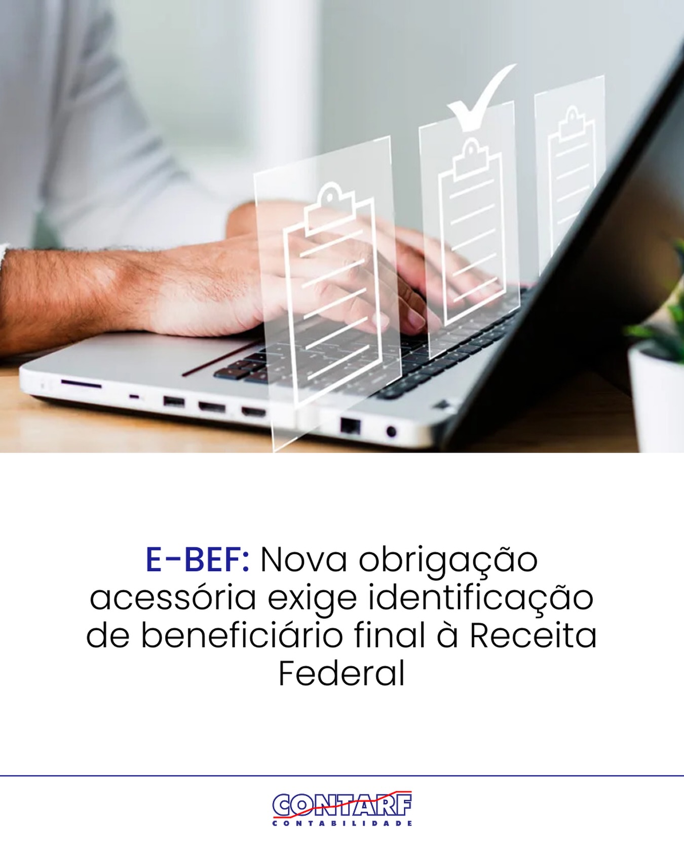Se a sua empresa possui sócio CNPJ, uma nova exigência da Receita Federal começa a mudar a forma como a estrutura societária é analisada.
A e-BEF (Formulário Digital de Beneficiários Finais) passa a exigir a identificação da pessoa física que realmente controla ou se beneficia da empresa.
Não basta mais informar o CNPJ no quadro societário.
Agora, será necessário indicar quem está por trás dele.
Na prática, a Receita amplia o nível de transparência e o cruzamento de dados, exigindo a identificação do beneficiário final, geralmente quem possui mais de 25% ou exerce controle.
A obrigatoriedade começa em 2026, com implantação gradual até 2028, e exige atualização em até 30 dias após alterações ou de forma anual.
Empresas que não cumprirem podem enfrentar suspensão do CNPJ, multas e restrições operacionais.
A discussão já ganhou atenção no setor contábil, com preocupações sobre o aumento da complexidade e das responsabilidades.
Quem antecipa esse cenário, reduz riscos e evita impactos operacionais.
Fonte: Receita Federal
Para mais informações, entre em contato com a nossa equipe:
📍 Torre Empresarial Iguatemi, salas 211, 212 e 213
📱 (85) 98849-3368 (WhatsApp)
📞 (85) 3278-3343 | (85) 3104-1669
#contarfcontabilidade #contabilidade #tributario #receitafederal #gestaoempresarial
