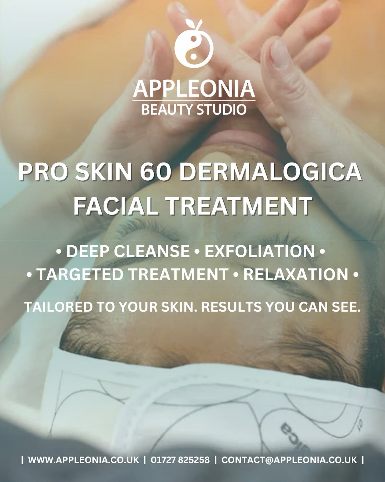 If your skin needs a reset… this is where to start ✨
Our Pro Skin 60 Dermalogica facial treatment is a fully customised treatment designed around your skin’s needs on the day… whether that’s hydration, clearing congestion, improving texture or restoring glow.
No two facials are the same, because no two skins are the same.
It’s the perfect regular treatment to keep your skin healthy, balanced and looking its best all year round.
Not sure where to start with your skincare? This is a great first step 💬
📍 Appleonia Beauty Studio
📩 Message us to book or for advice
#stalbans #StAlbansMums #Dermalogica